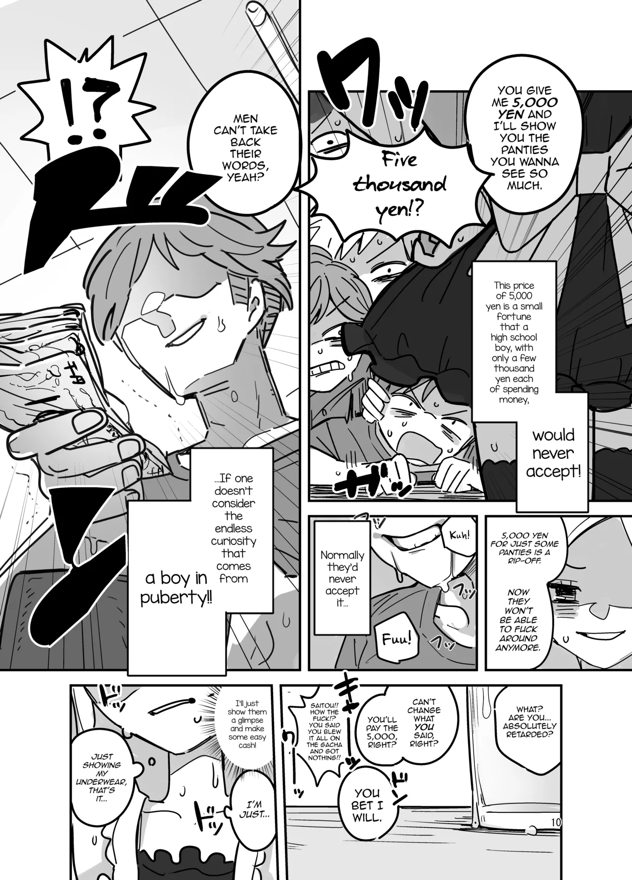 Danshikou Bunkasai Jousou Maid Kissa Assort - Page 9