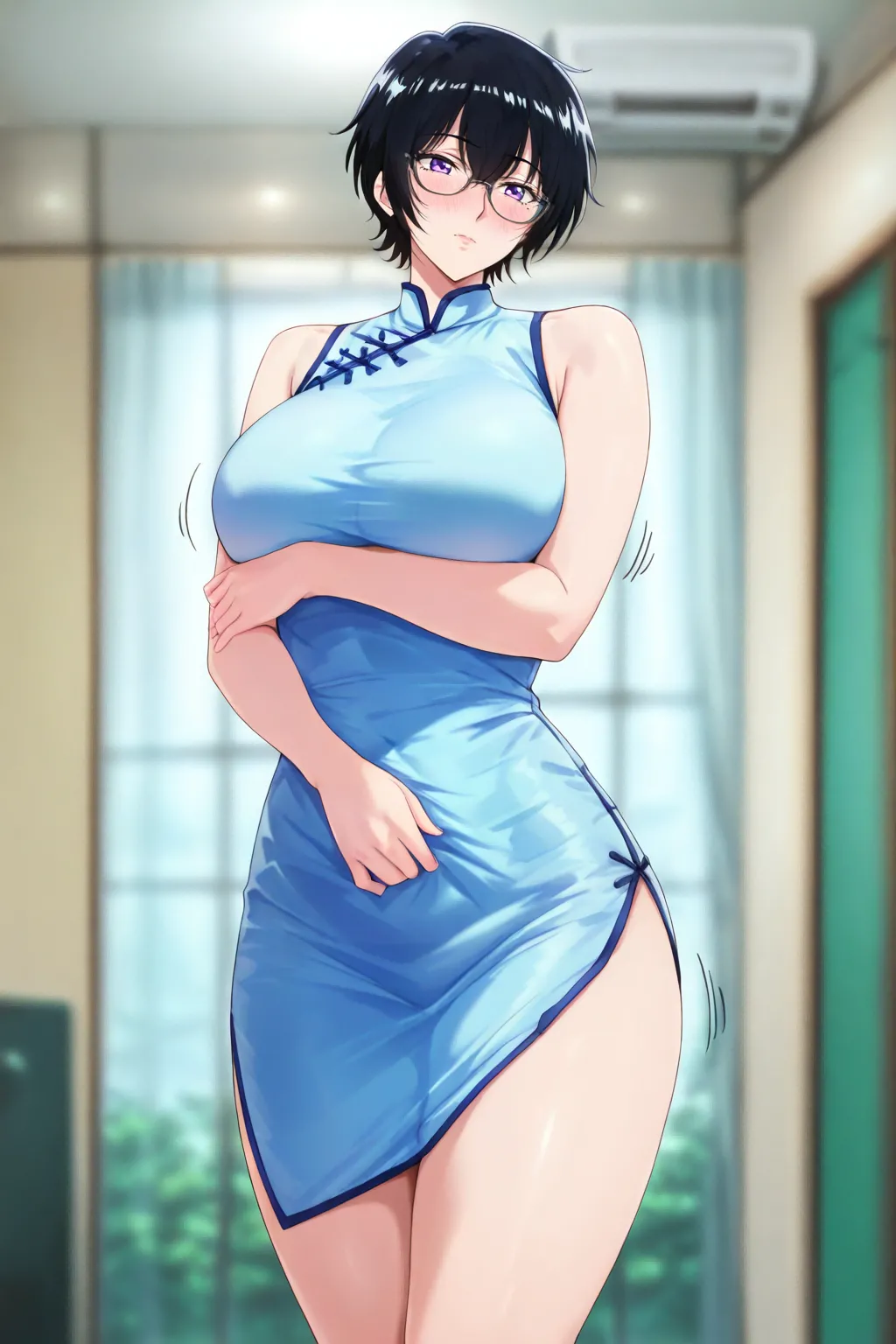 (Short) Reiko Kujirai / 鯨井令子 (九龍ジェネリックロマンス) (73p) / miyabi ai generated - Page 1