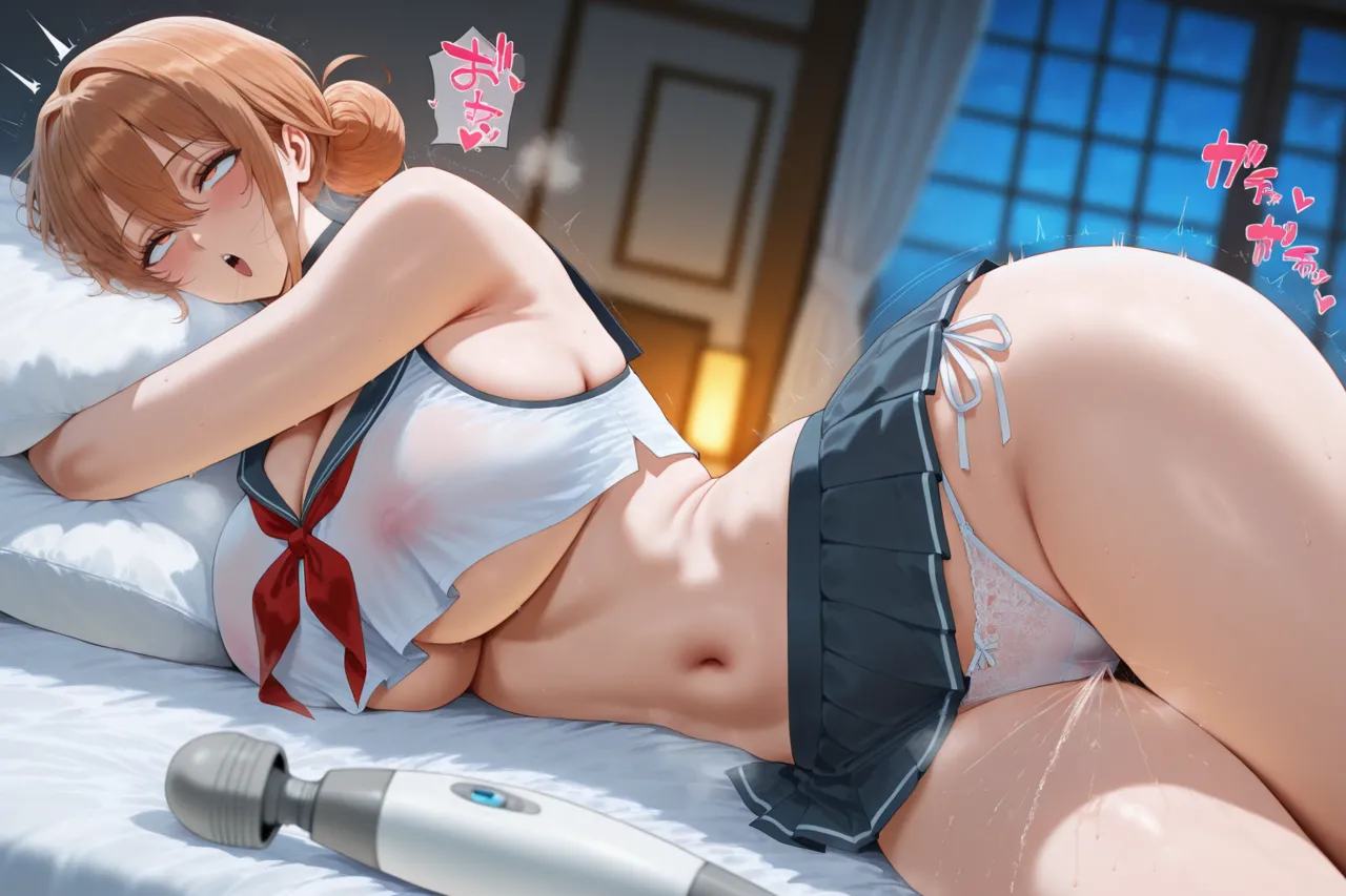 Gahamama / ガハママ (OreGairu/俺ガイル) (160p) / miyabi ai generated page 115 featuring mrs. yuigahama yahari ore no seishun love come wa machigatteiru parody - sole female big penis hentai manga - read online free