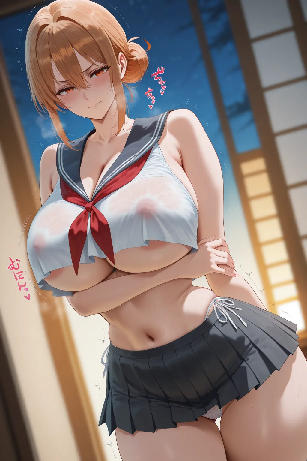 Gahamama / ガハママ (OreGairu/俺ガイル) (160p) / miyabi ai generated page 81 featuring mrs. yuigahama yahari ore no seishun love come wa machigatteiru parody - milf big breasts hentai manga - read online free