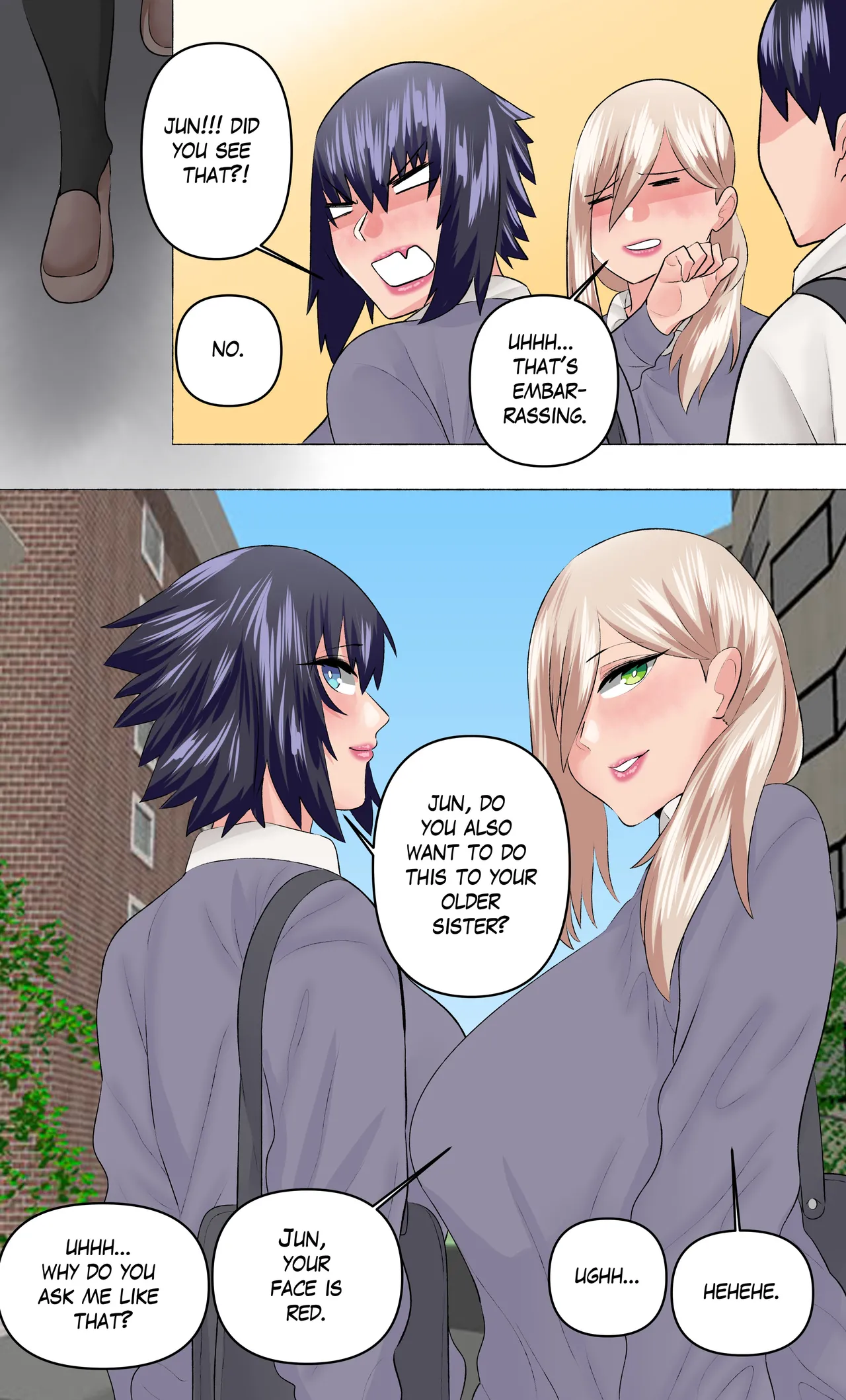 My Sisters page 9 original parody - full color uncensored hentai manga - read online free