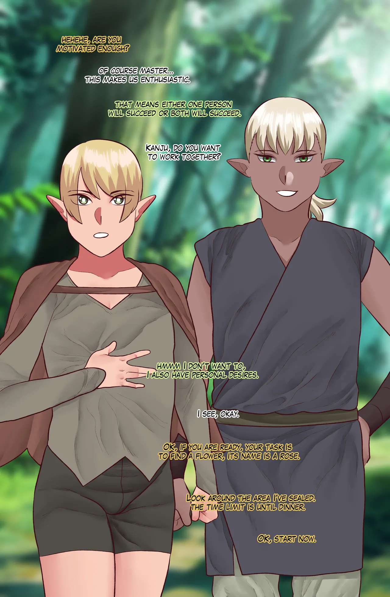 Onegai Elf Sensei page 16 original parody - elf milf hentai manga - read online free