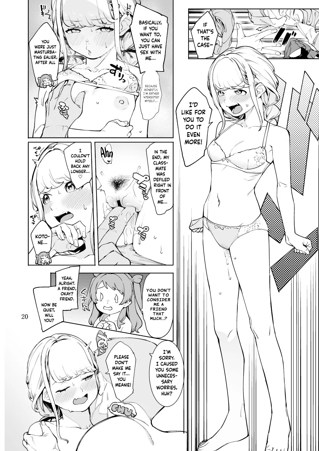 Hatsuboshi Cream Pie page 19 featuring producer the idolmaster parody - leg lock big breasts hentai manga - read online free
