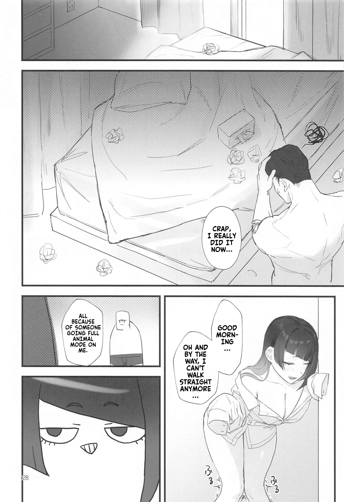Shihou Heni - Violet Shift page 27 featuring producer the idolmaster parody - sole female sole male hentai manga - read online free