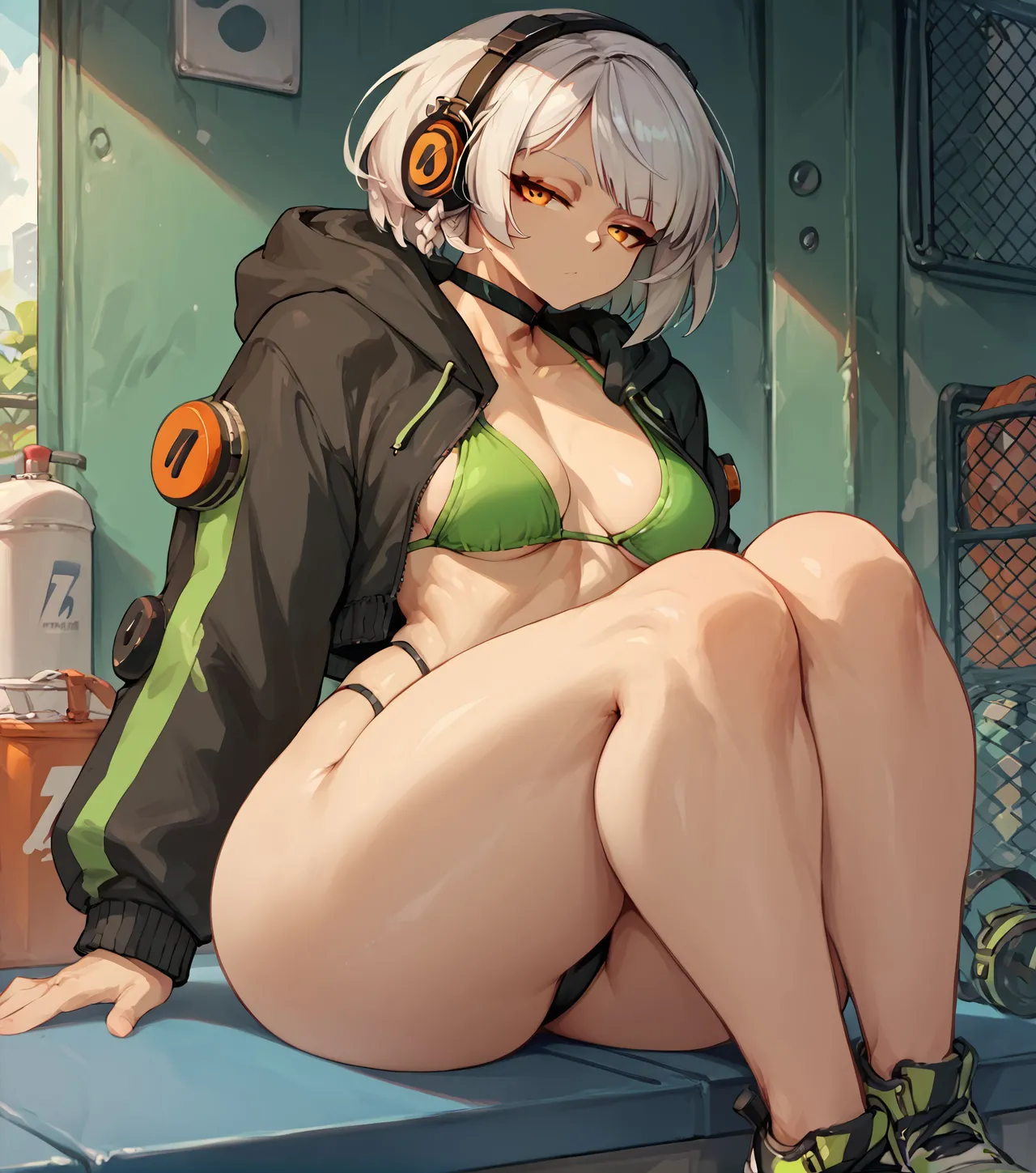 Anby sakaro ai generated page 10 featuring anby demara zenless zone zero parody - uncensored big penis hentai manga - read online free