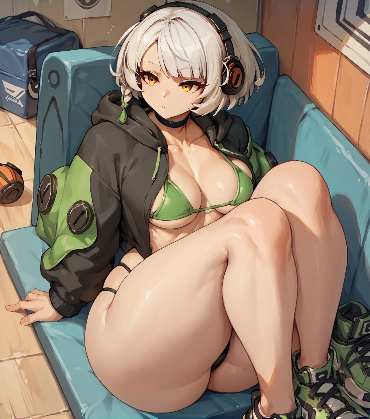 Anby sakaro ai generated page 66 featuring anby demara zenless zone zero parody - uncensored big penis hentai manga - read online free