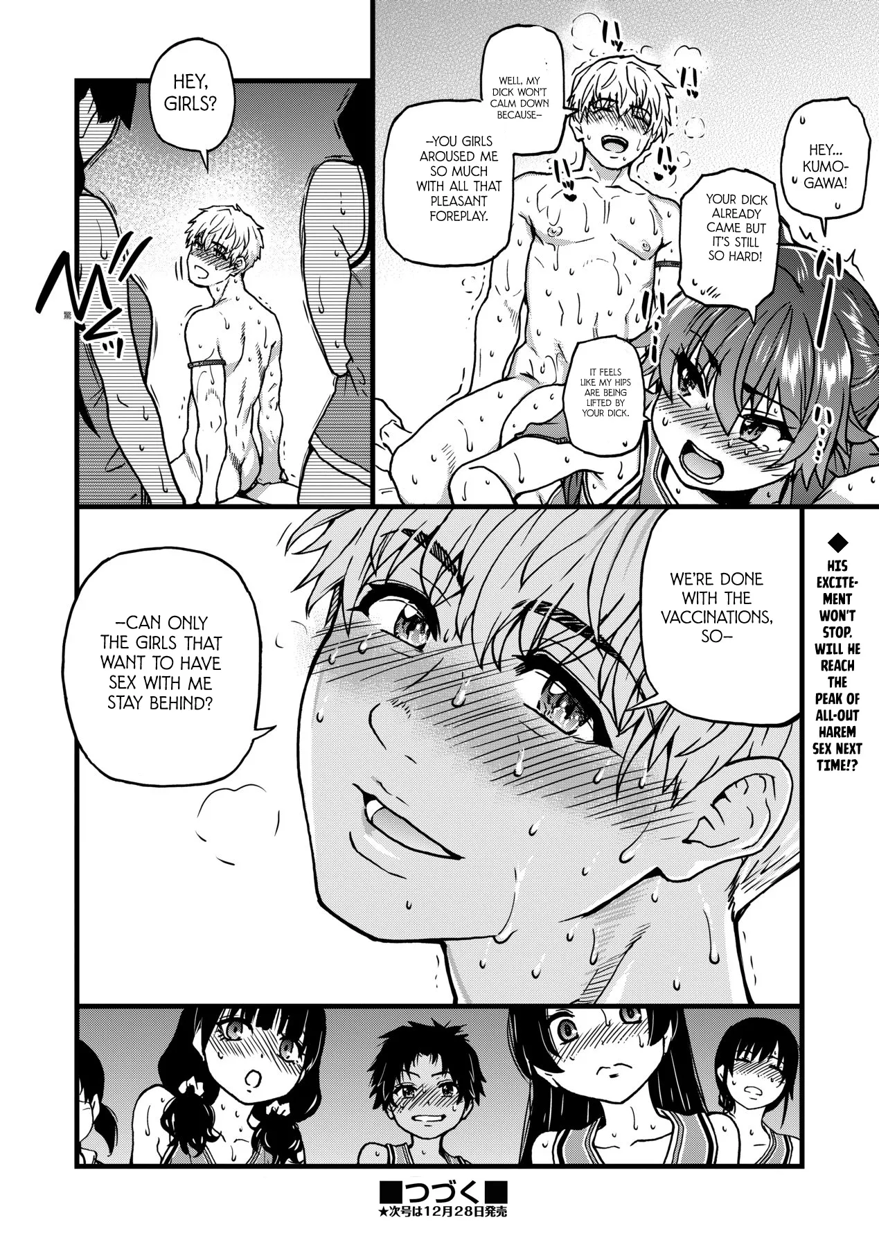 Boku no Seieki de Honpuku Kaiyu!! page 172 - sweating kissing hentai manga - read online free