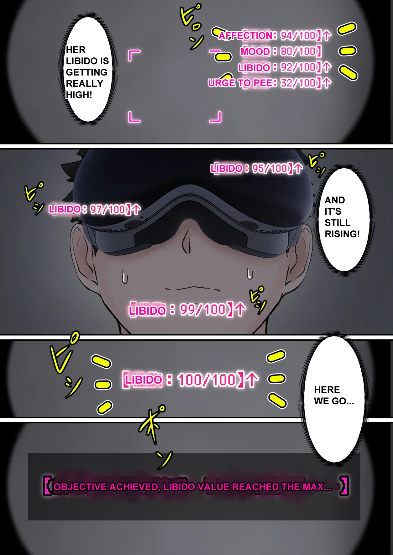 My AR glasses can see various stats about my foster sister？! page 207 original parody - squirting inseki hentai manga - read online free