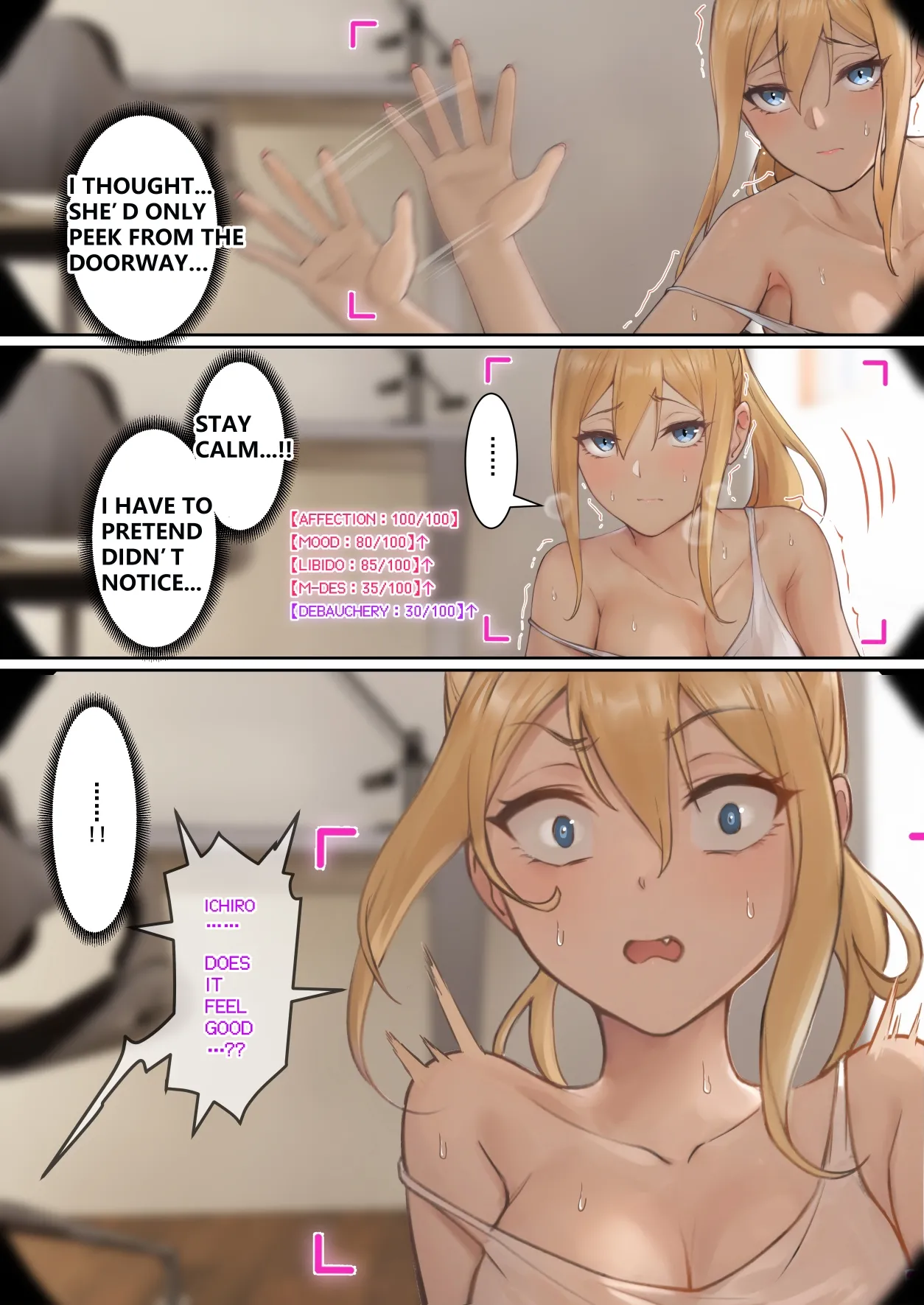 My AR glasses can see various stats about my foster sister？! page 61 original parody - squirting inseki hentai manga - read online free