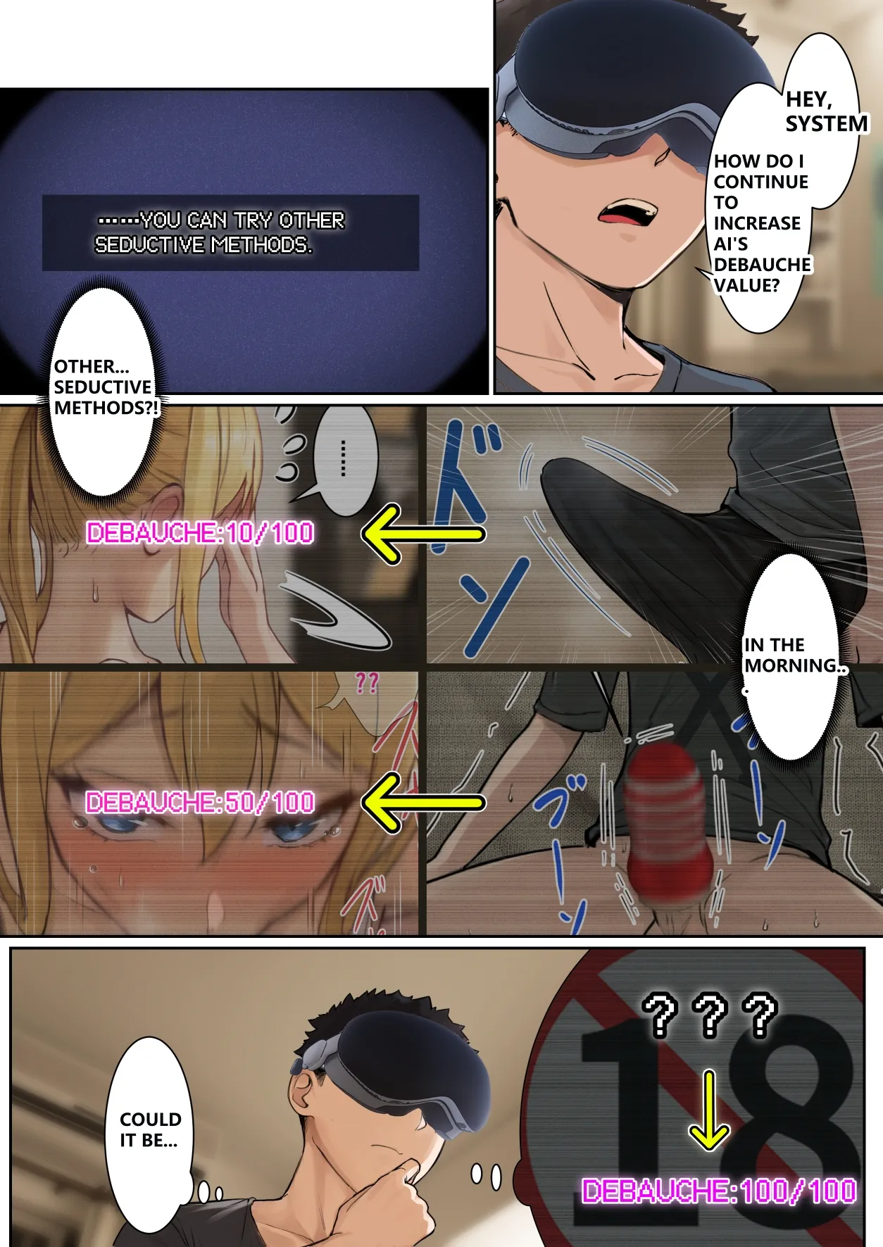 My AR glasses can see various stats about my foster sister？! page 80 original parody - squirting inseki hentai manga - read online free
