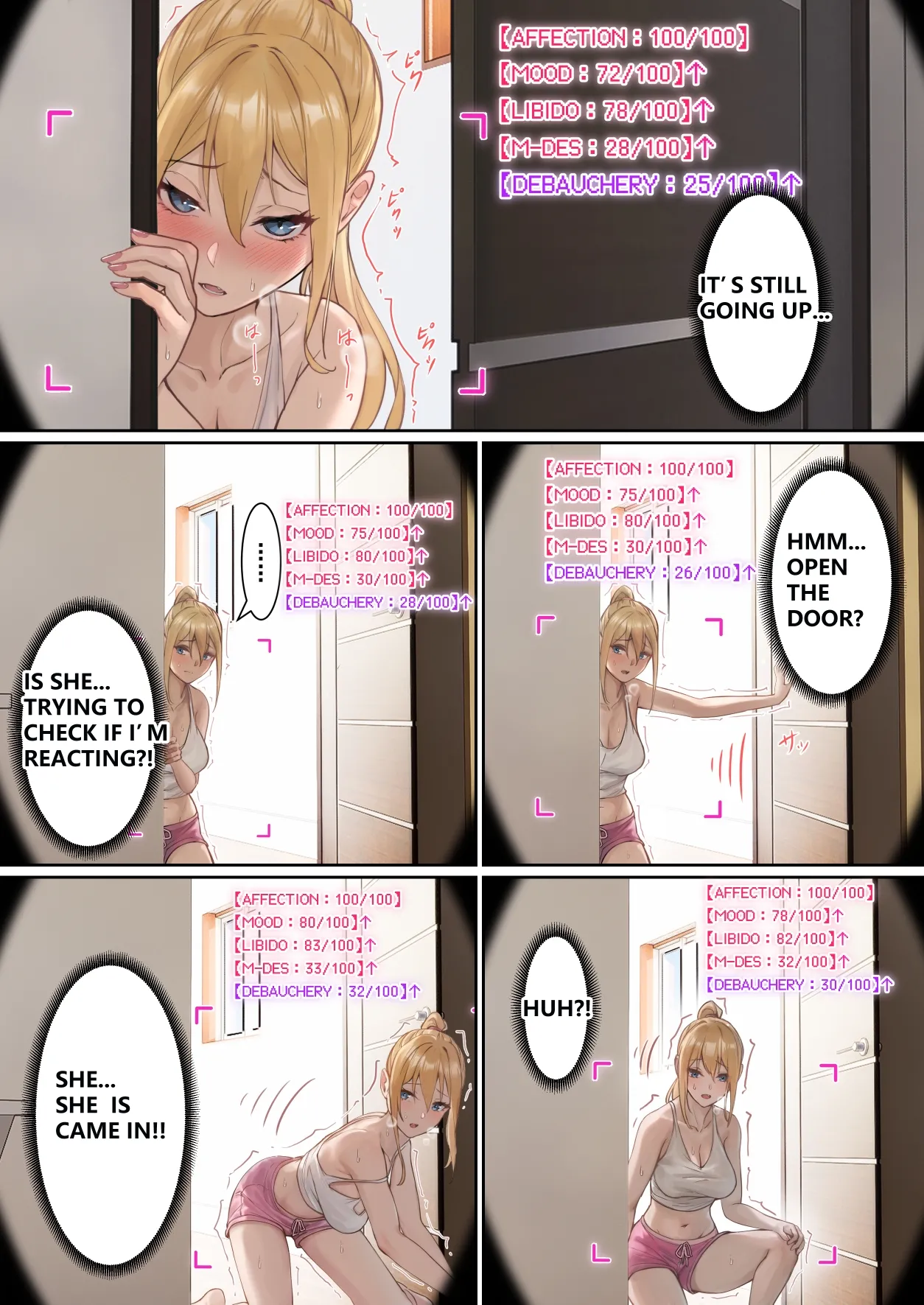 My AR glasses can see various stats about my foster sister？! page 68 original parody - blowjob sole female hentai manga - read online free