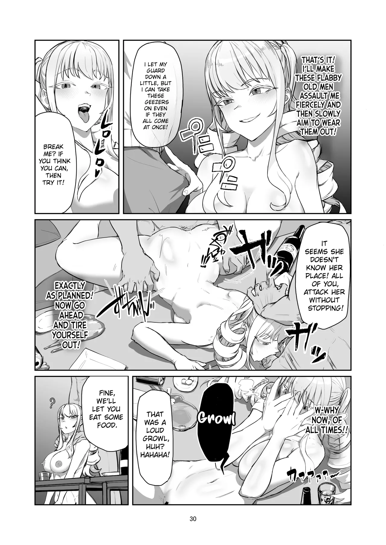 Furyou Ojou-sama Saikyouiku | Reforming the Delinquent Young Lady page 30 original parody - nakadashi big breasts hentai manga - read online free
