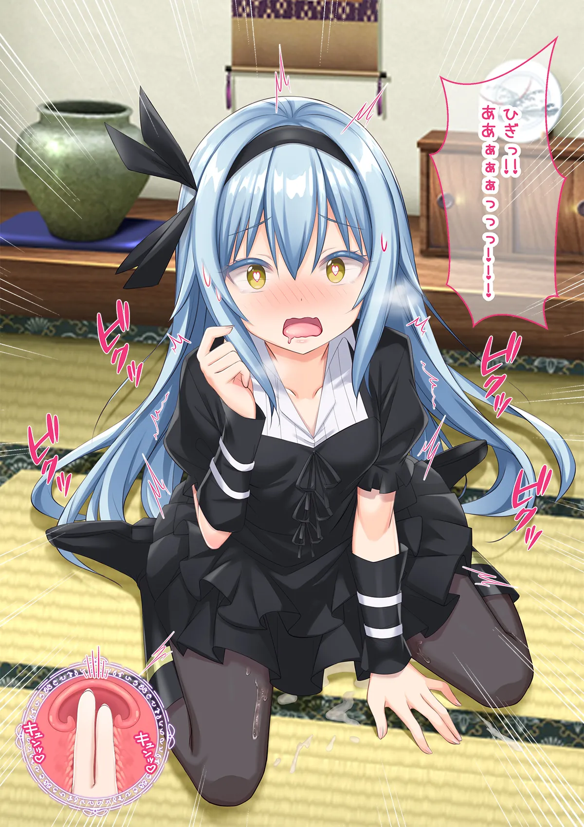 Bishoujo Body de GothLoli Maou ni Les Choukyou Sare Mesu Ochita Ken page 103 featuring rimuru tempest tensei shitara slime datta ken parody - mosaic censorship pantyhose hentai manga - read online free