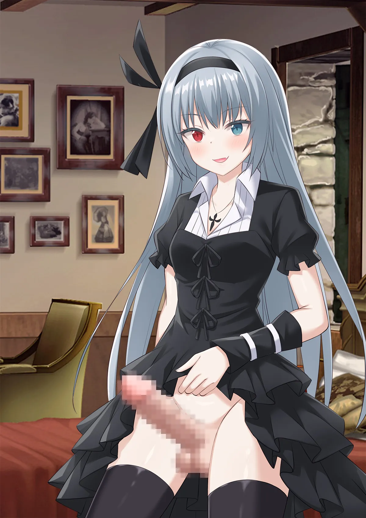 Bishoujo Body de GothLoli Maou ni Les Choukyou Sare Mesu Ochita Ken page 231 featuring rimuru tempest tensei shitara slime datta ken parody - mosaic censorship pantyhose hentai manga - read online free