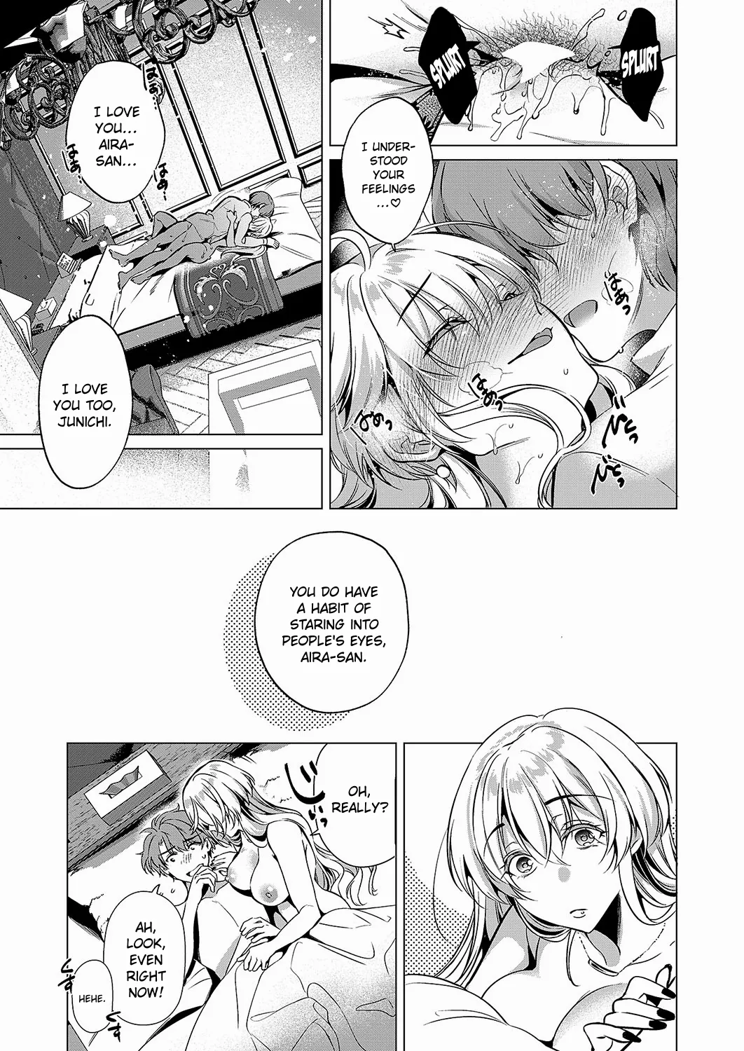 Keep Your Eyes page 30 - handjob kissing hentai manga - read online free