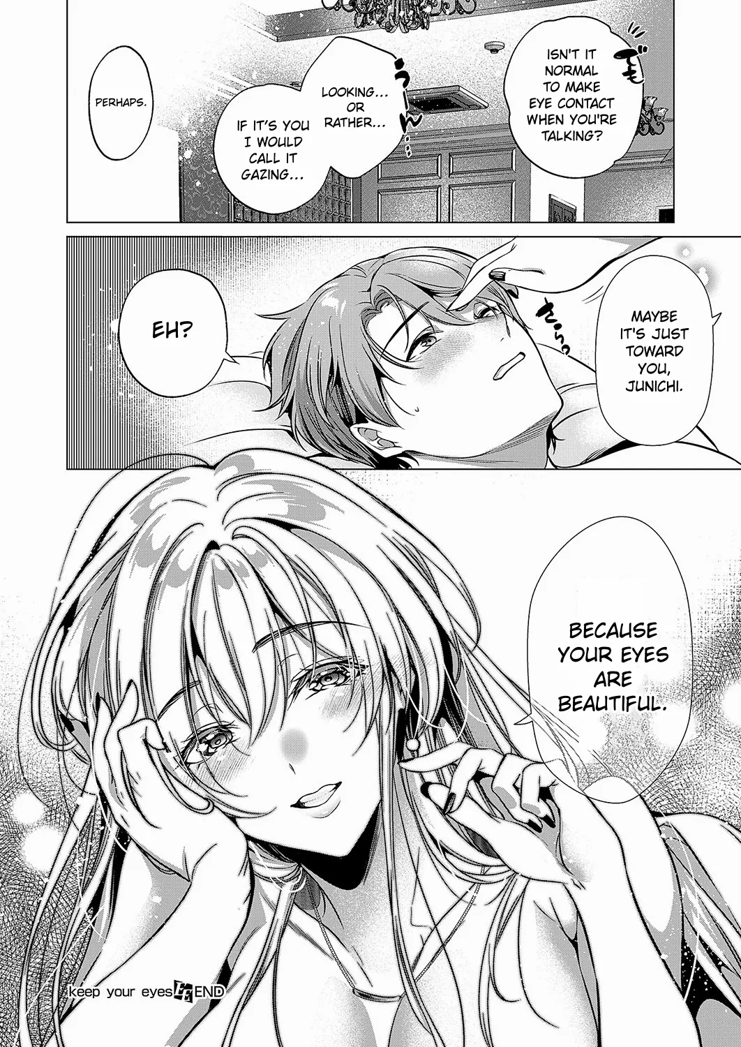 Keep Your Eyes page 31 - handjob kissing hentai manga - read online free