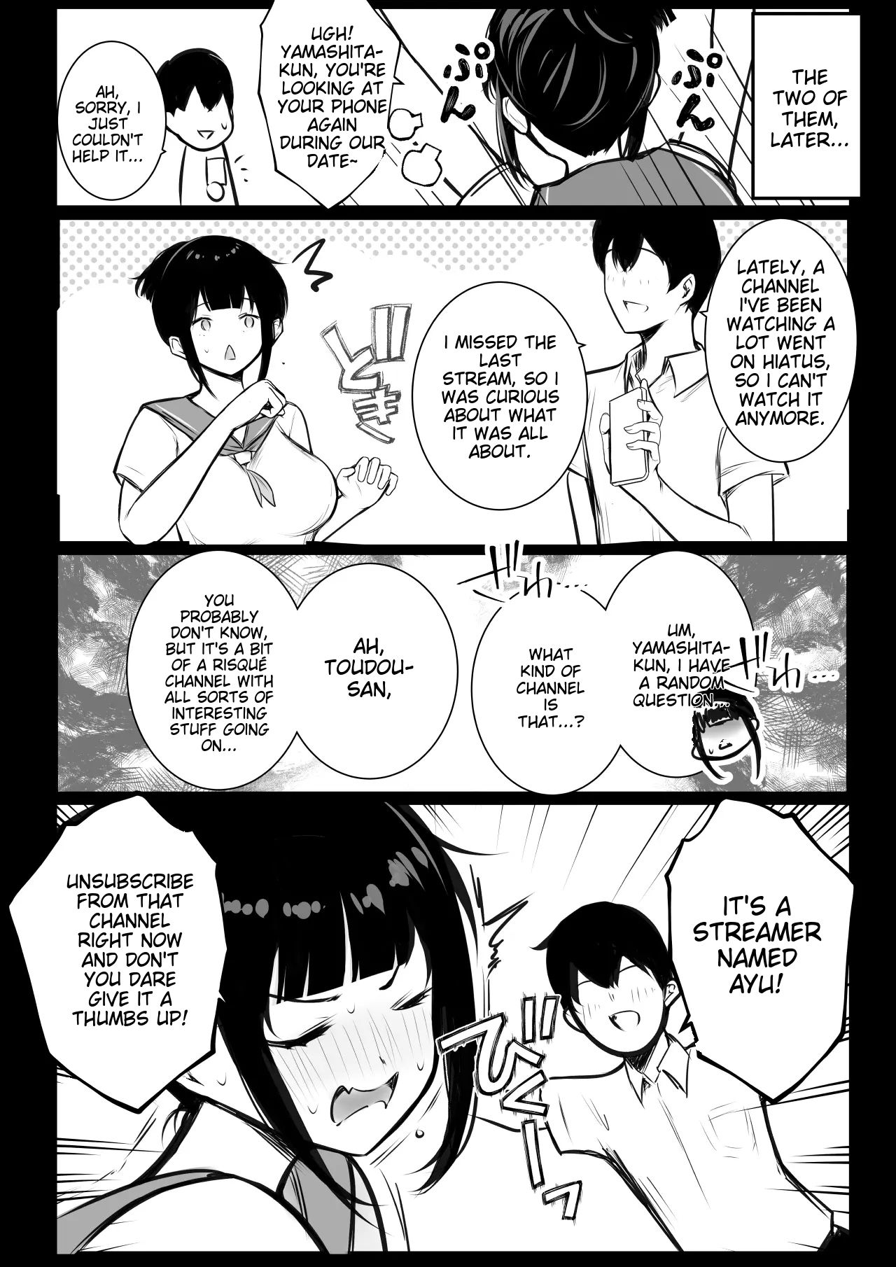Boku no Kanojo wa Charao to Doukyochuu 4 page 47 original parody - sole female rough translation hentai manga - read online free