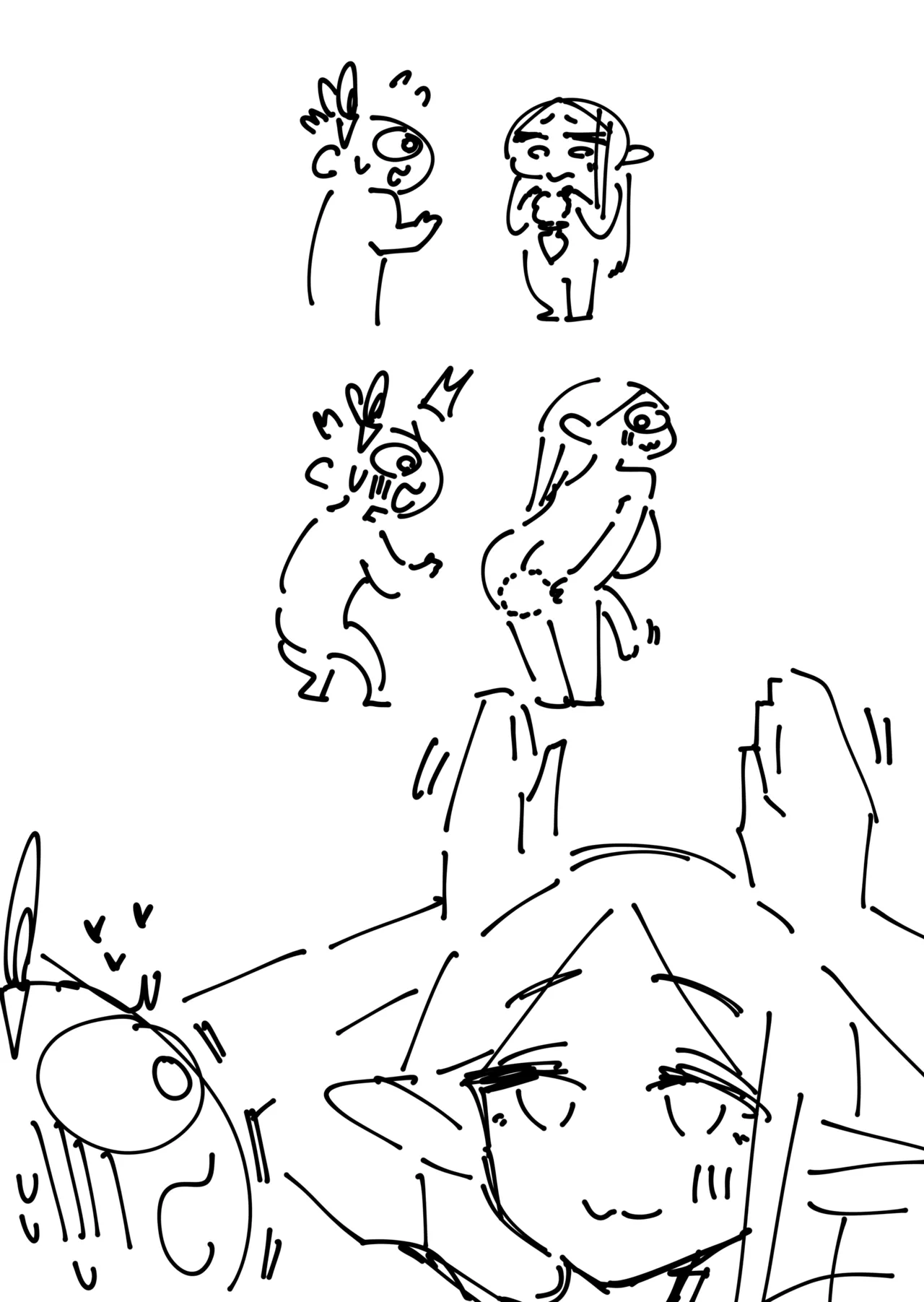 Futanari no Elf vol.3 mini manga page 105 original parody - elf futanari hentai manga - read online free