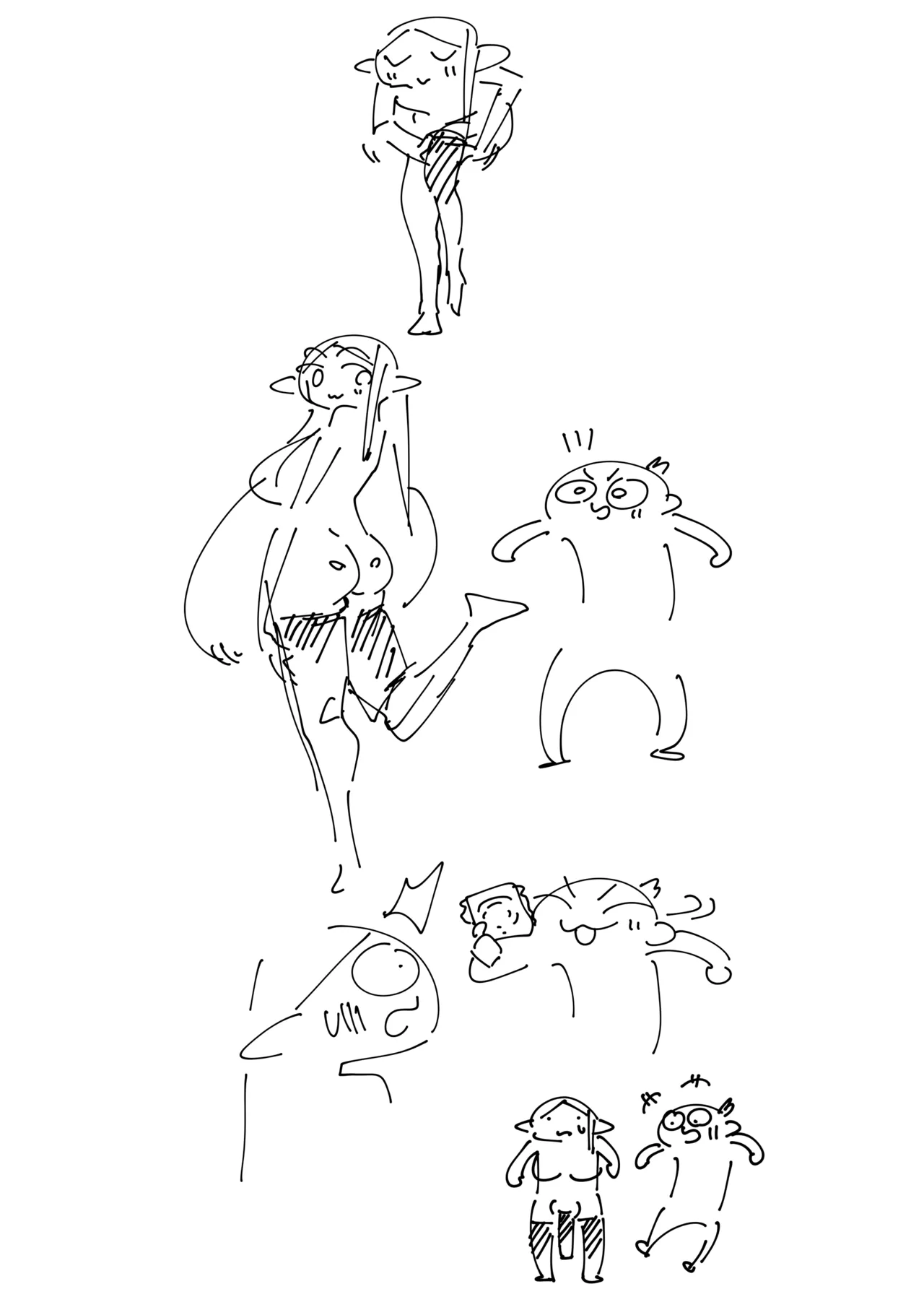 Futanari no Elf vol.3 mini manga page 152 original parody - elf futanari hentai manga - read online free