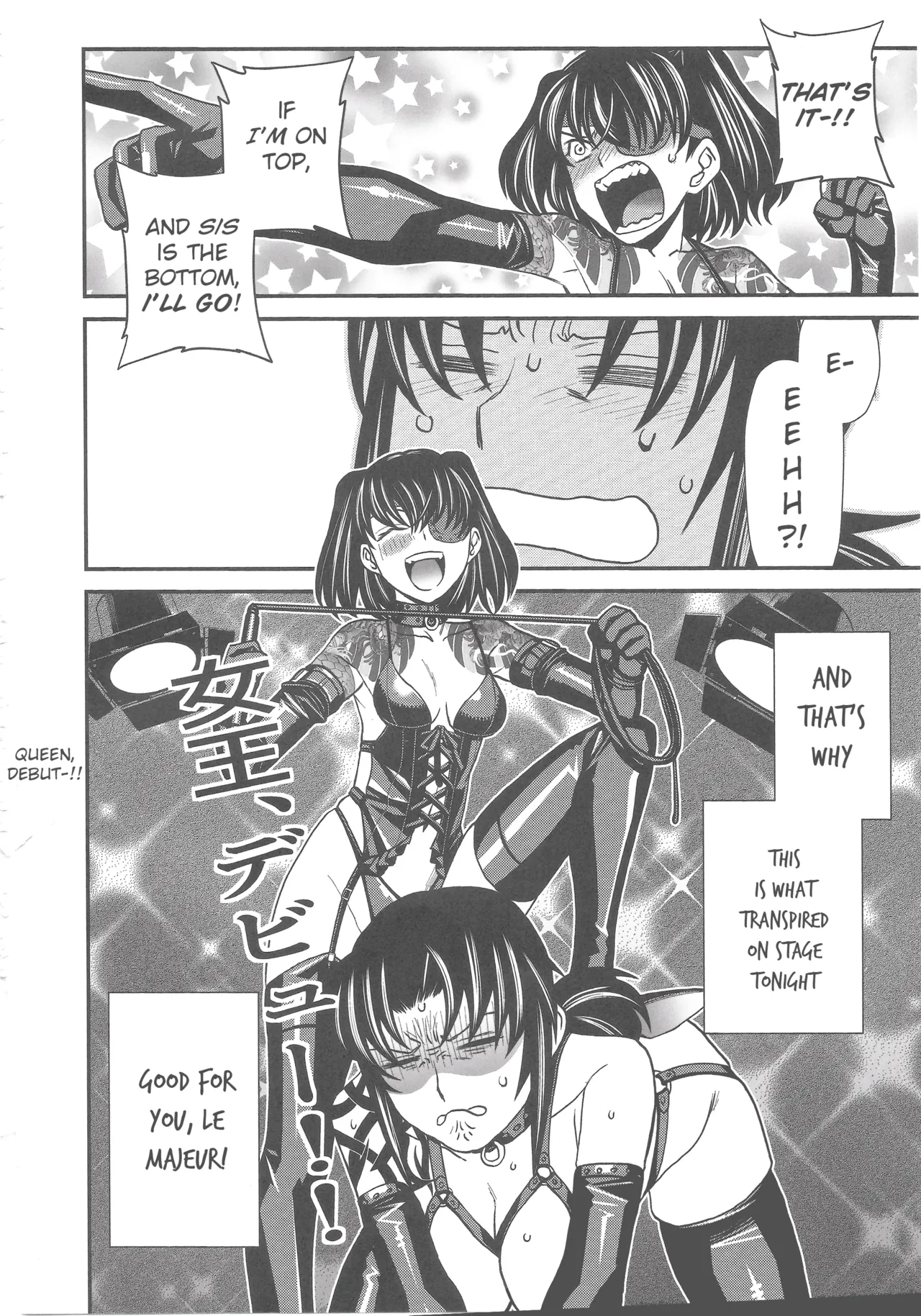 Je t'aime, Je t'aime, le majeur! page 21 featuring balalaika black lagoon parody - bunny girl eyepatch hentai manga - read online free