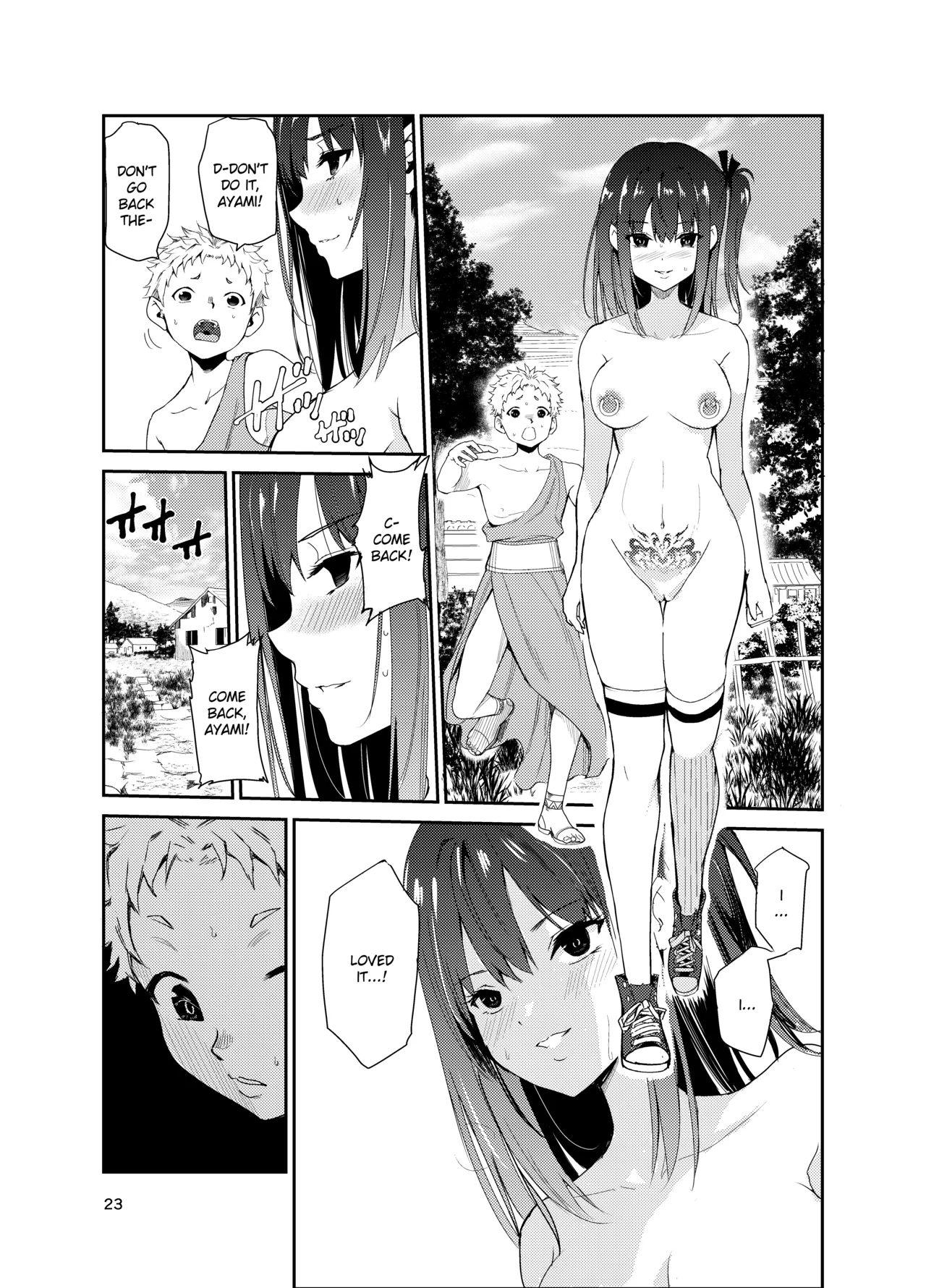 Tsuyagari Mura 8 page 22 original parody - stockings multi-work series hentai manga - read online free
