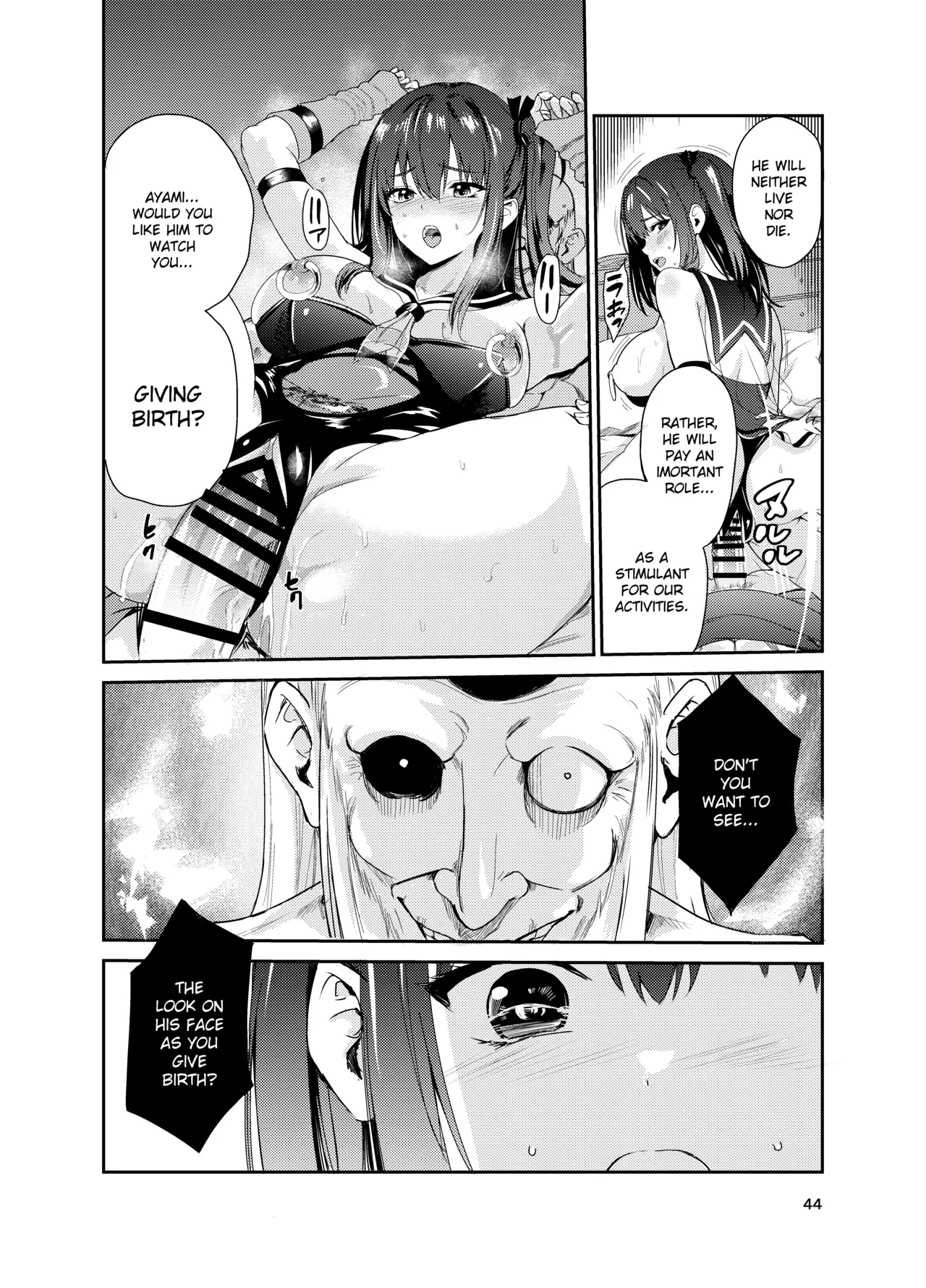 Tsuyagari Mura 8 page 43 original parody - stockings multi-work series hentai manga - read online free