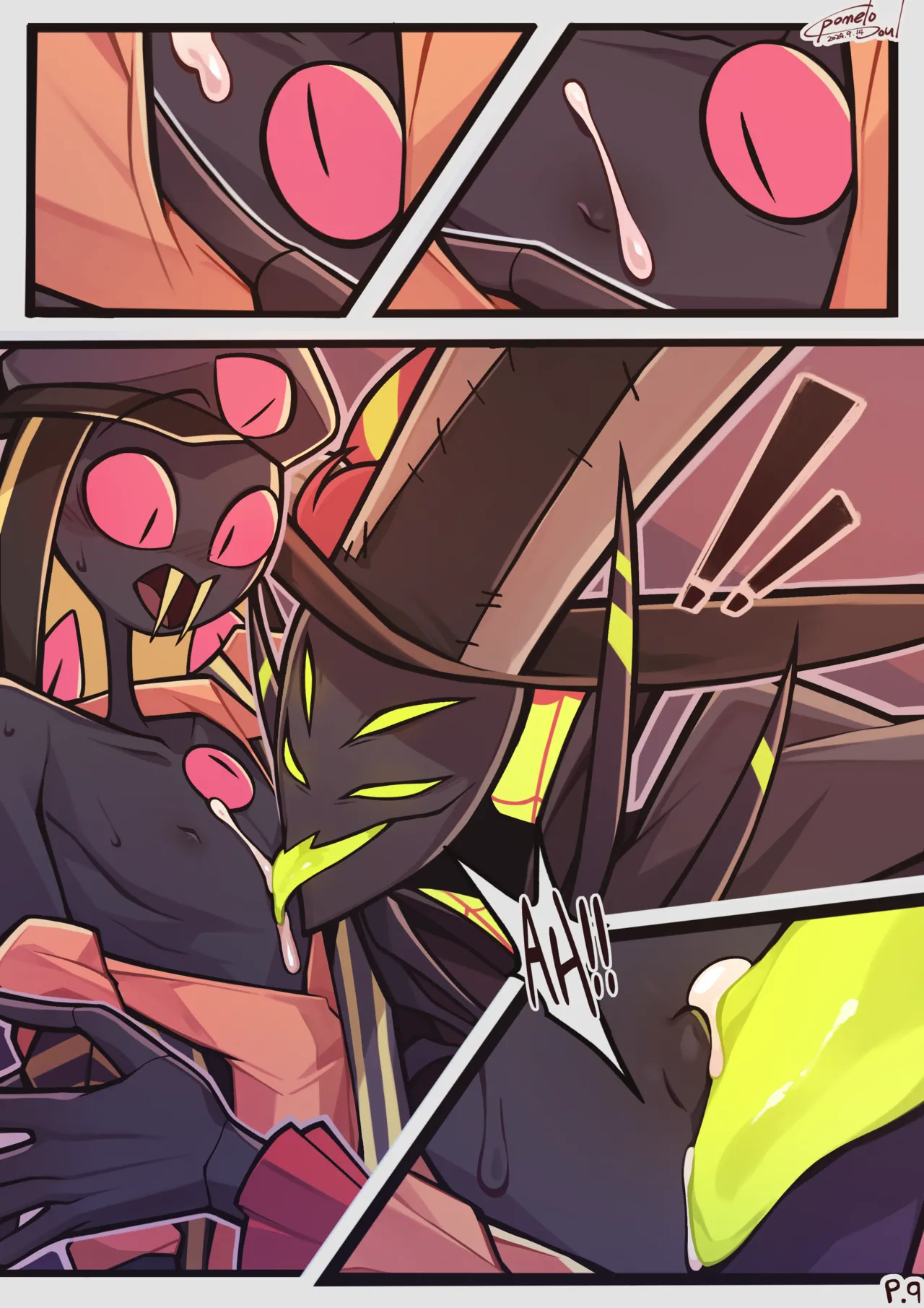 Cooled Down Too Much page 9 hazbin hotel parody - full color yaoi hentai manga - read online free