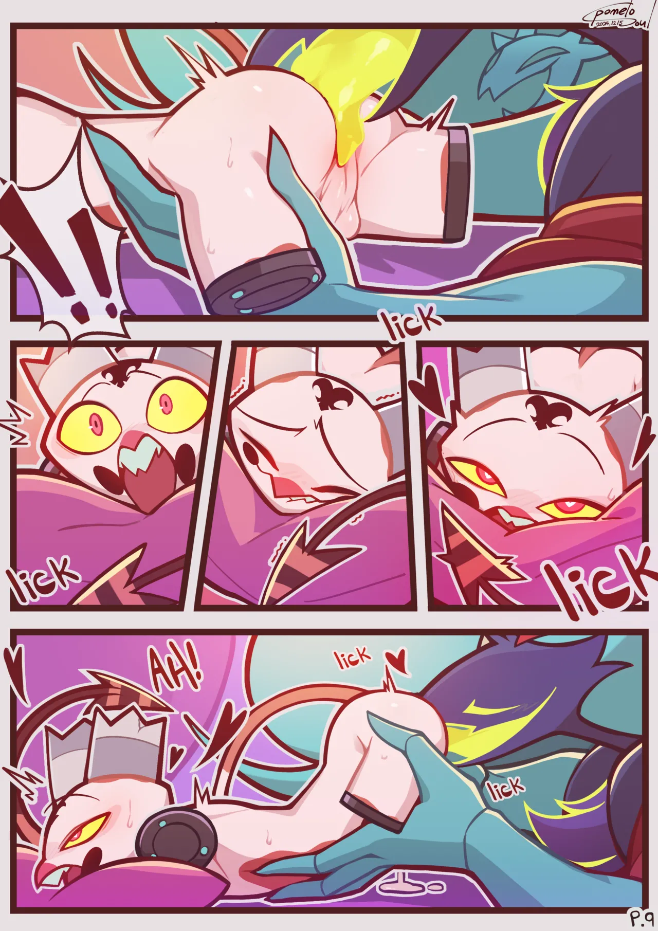 Just The Usual page 9 helluva boss parody - full color anal hentai manga - read online free