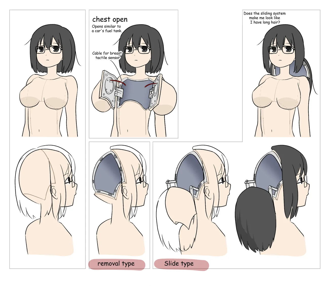 Electronic Brain page 11 original parody - full color robot hentai manga - read online free