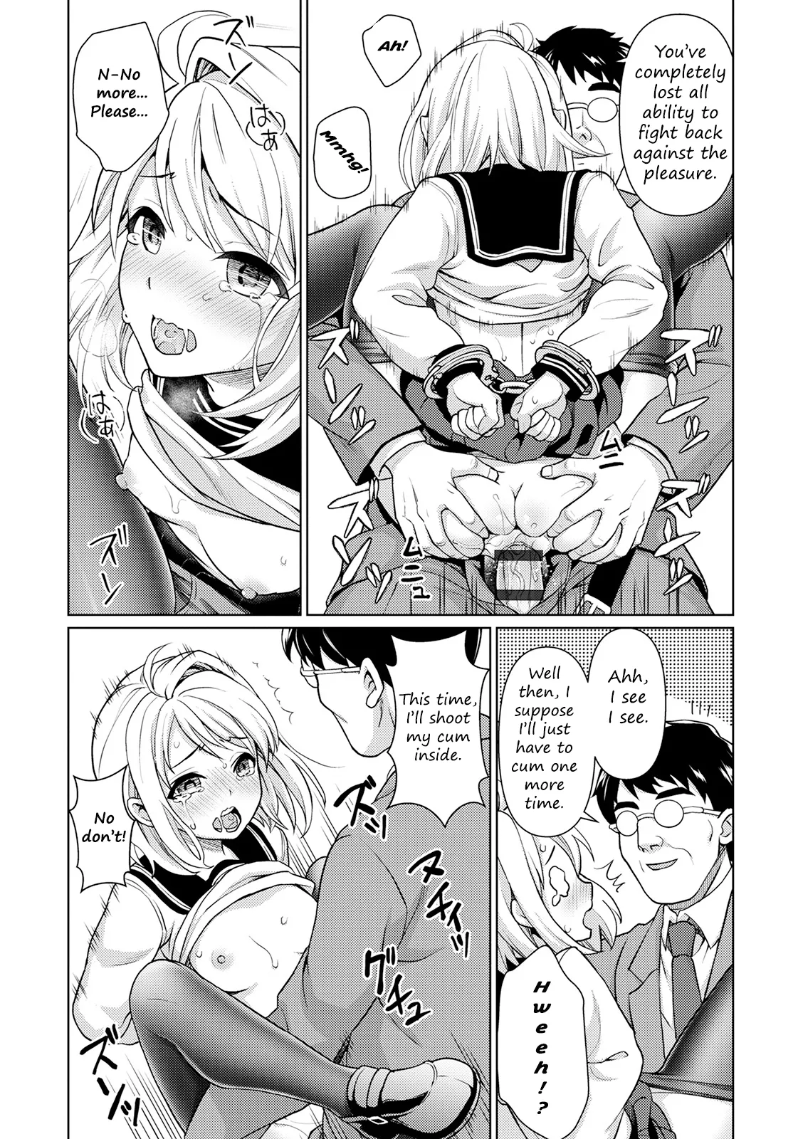 Mukuchi Shoujo no Chikan Higai - Chapter 1 page 38 original parody - sole female pantyhose hentai manga - read online free