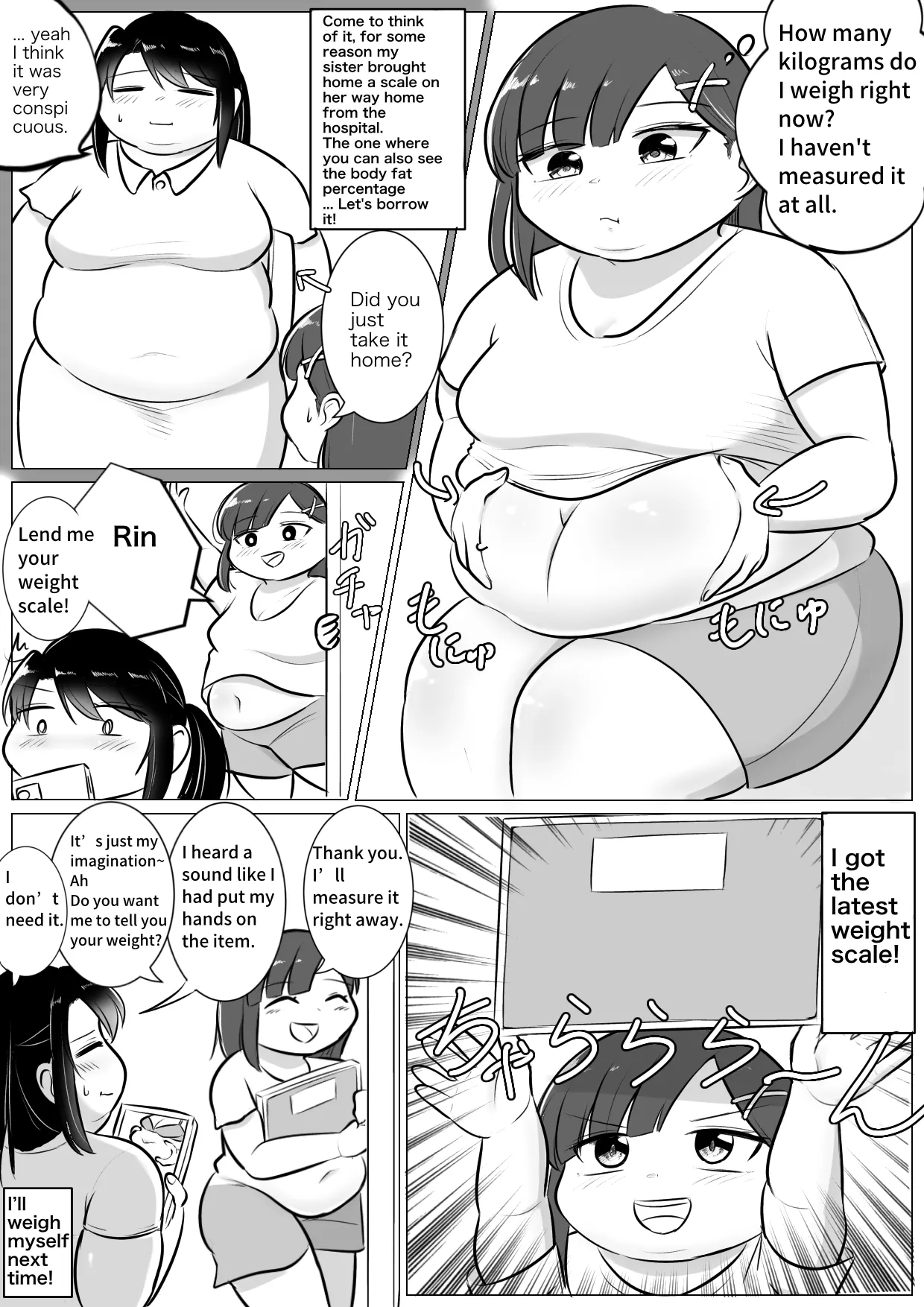 Longing for softness page 58 original parody - bbw weight gain hentai manga - read online free