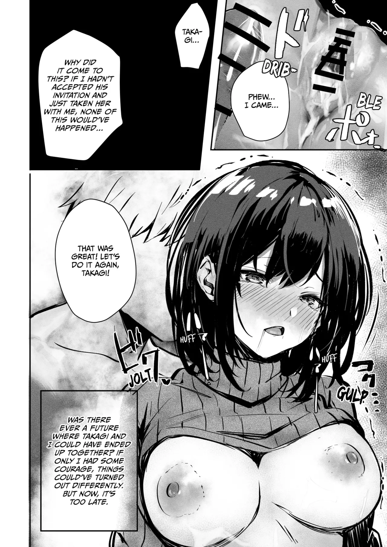 Suki datta Anoko ga Boku no Me no Mae de NTRreru Hanashi | The Girl I Liked Gets Stolen Away Right Before My Eyes page 29 original parody - sole female nakadashi hentai manga - read online free