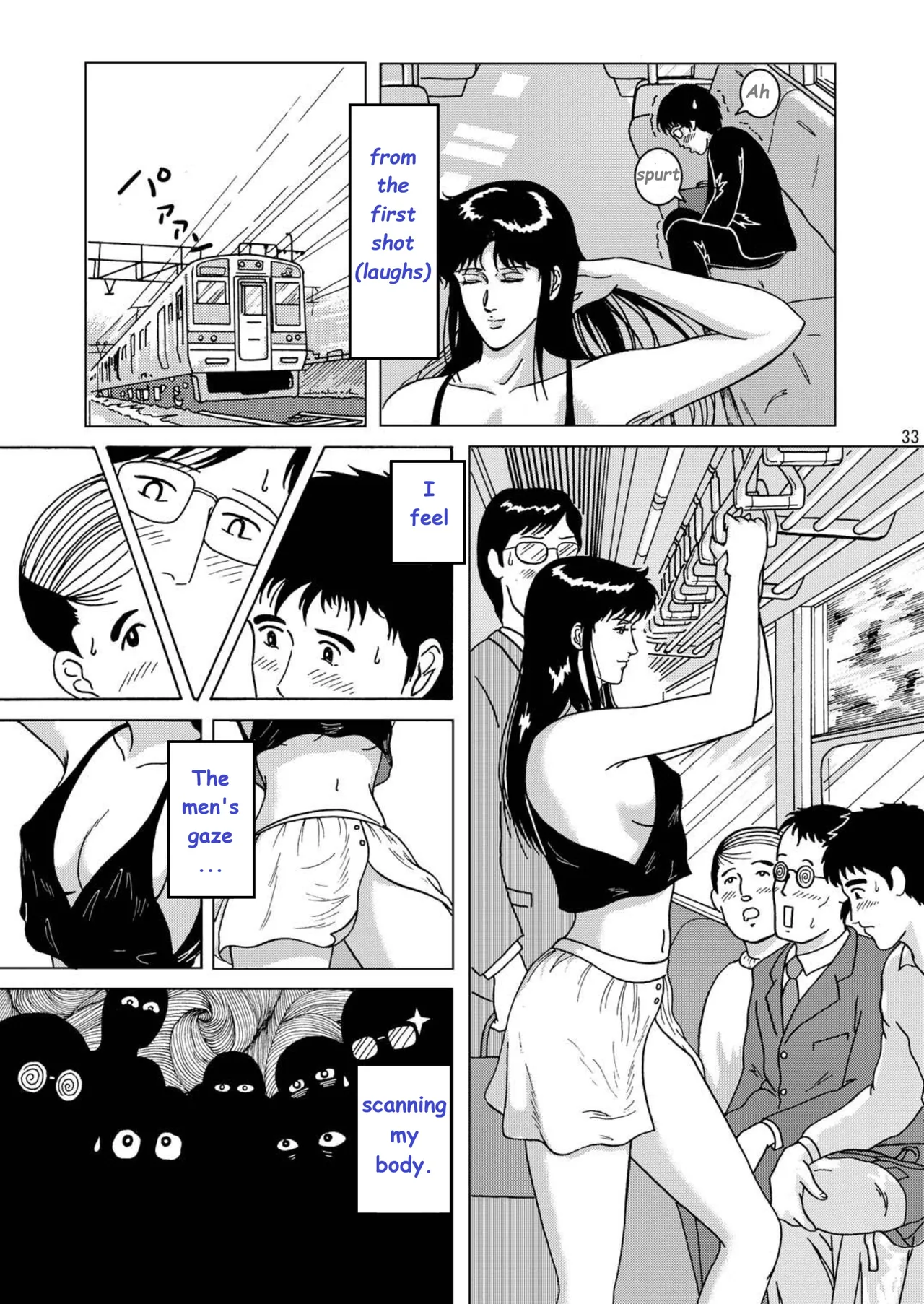 [Atelier Pinpoint (CRACK)] NIGHTFLY vol.1 DAY DREAMIN (Cat's Eye) English (uncensorred) +[AI Generated] page 39 featuring hitomi kisugi cats eye parody - rough translation ai generated hentai manga - read online free