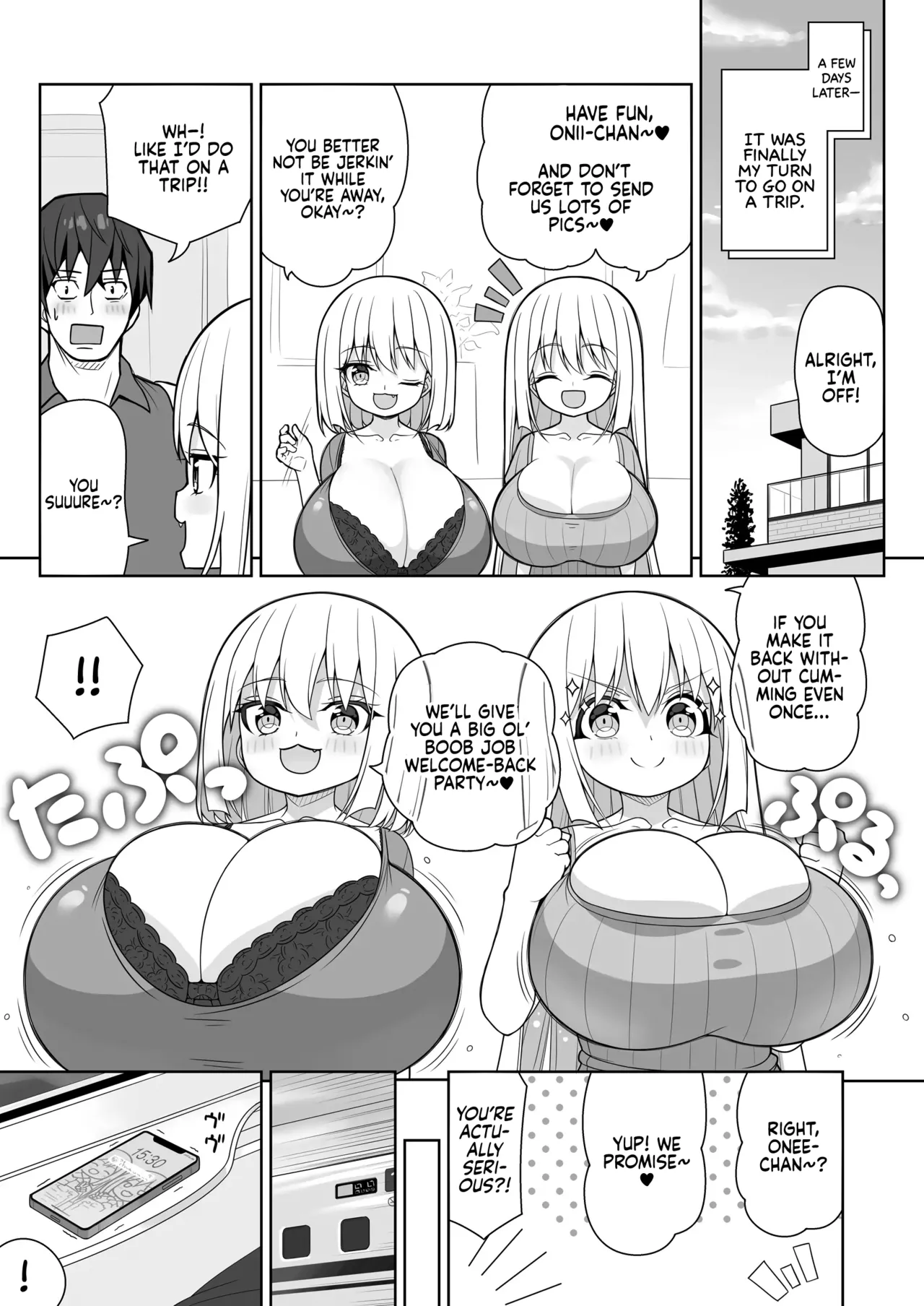 [Othello Ice (shuz)] Dekitara Hasande Agemasu!ru 2 | If You Hold Out, We’ll Give You a Boob Job (For Real)! 2 [English] [Sonarin迫] page 70 original parody - sole male paizuri hentai manga - read online free