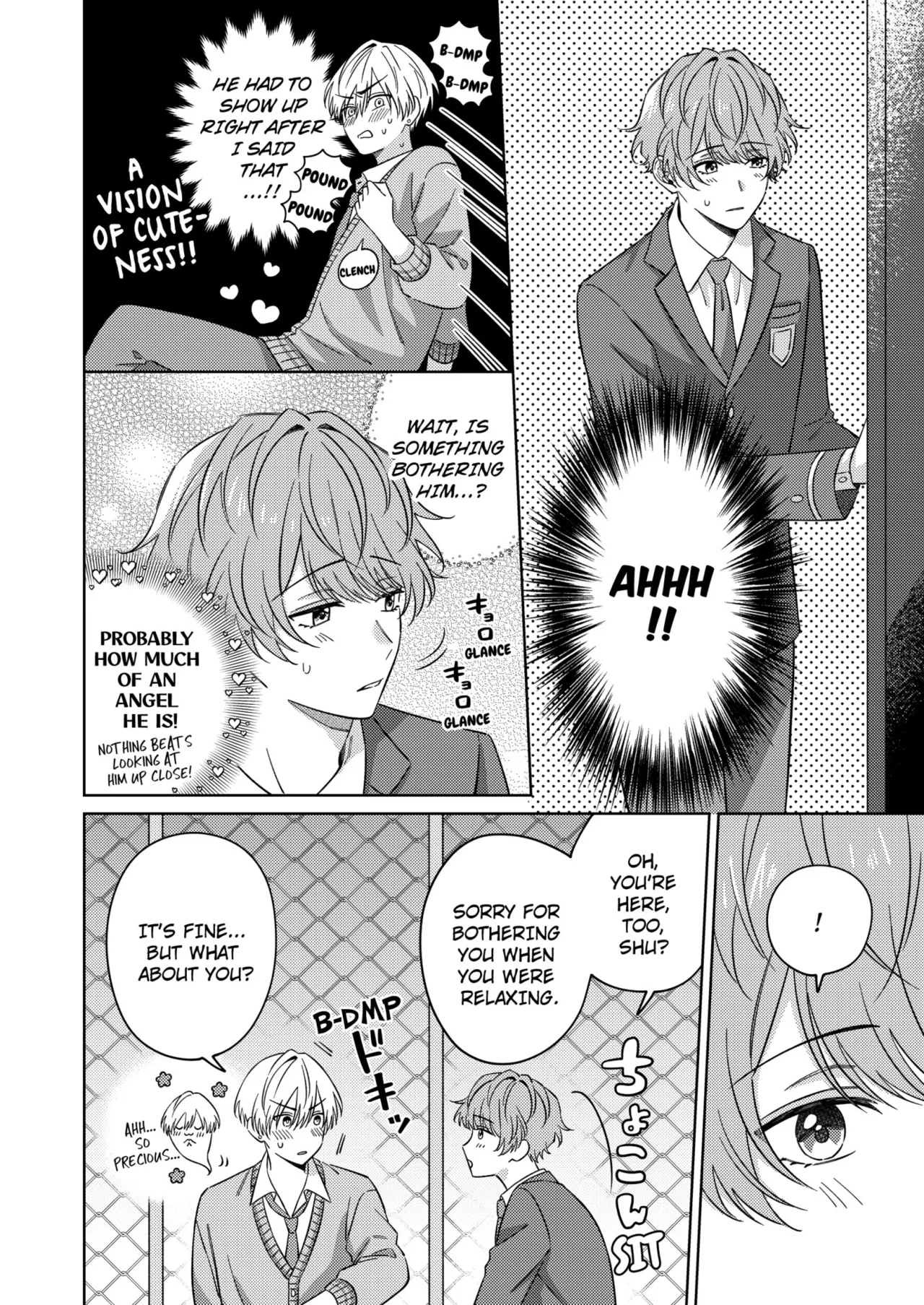 [Naruse Yori] Nanami-kun no Fukenzen na Mousouheki | Nanami's Indecent Fantasies Chapter 1-6 [English] page 11 - full censorship yaoi hentai manga - read online free