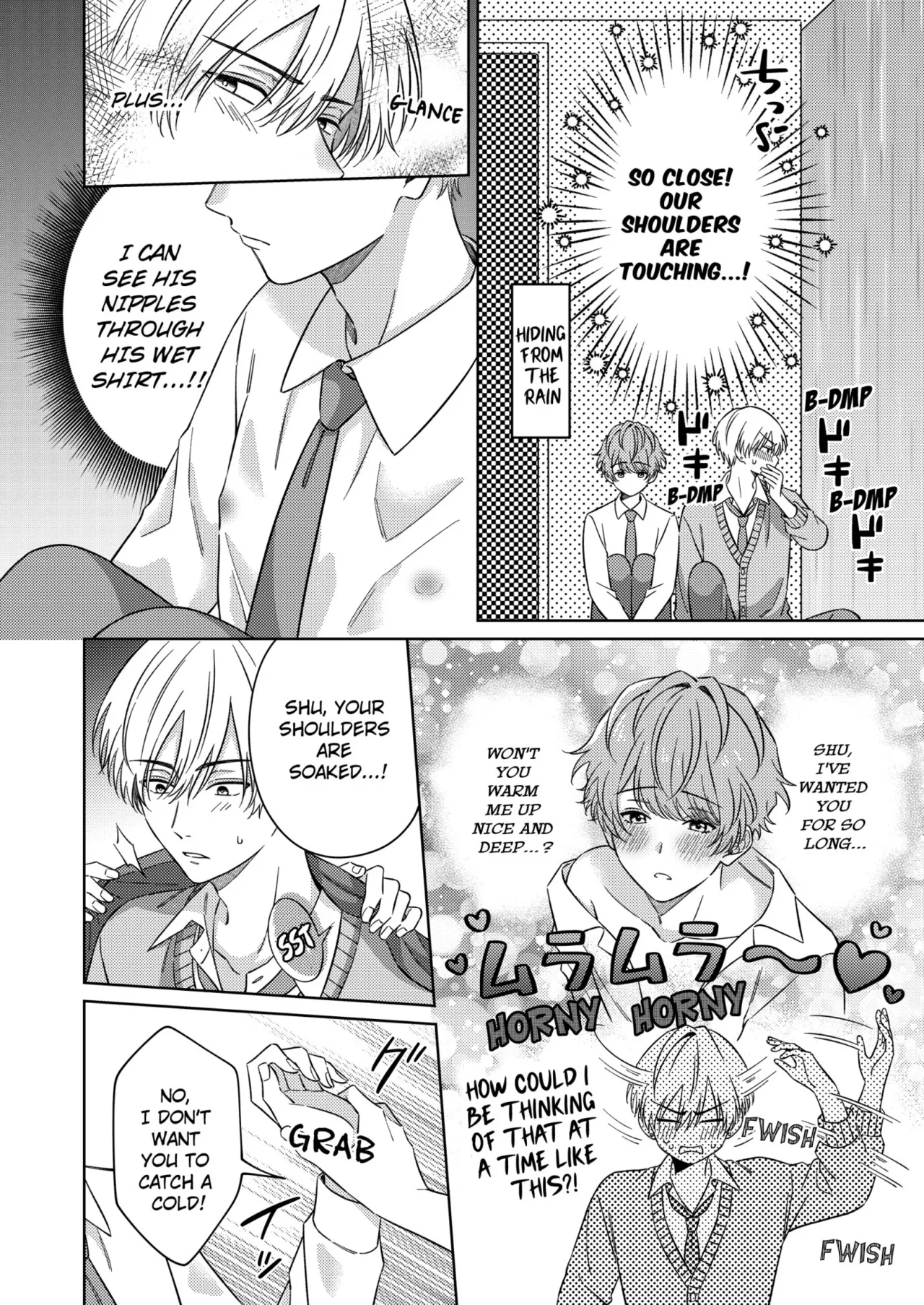 [Naruse Yori] Nanami-kun no Fukenzen na Mousouheki | Nanami's Indecent Fantasies Chapter 1-6 [English] page 15 - full censorship males only hentai manga - read online free