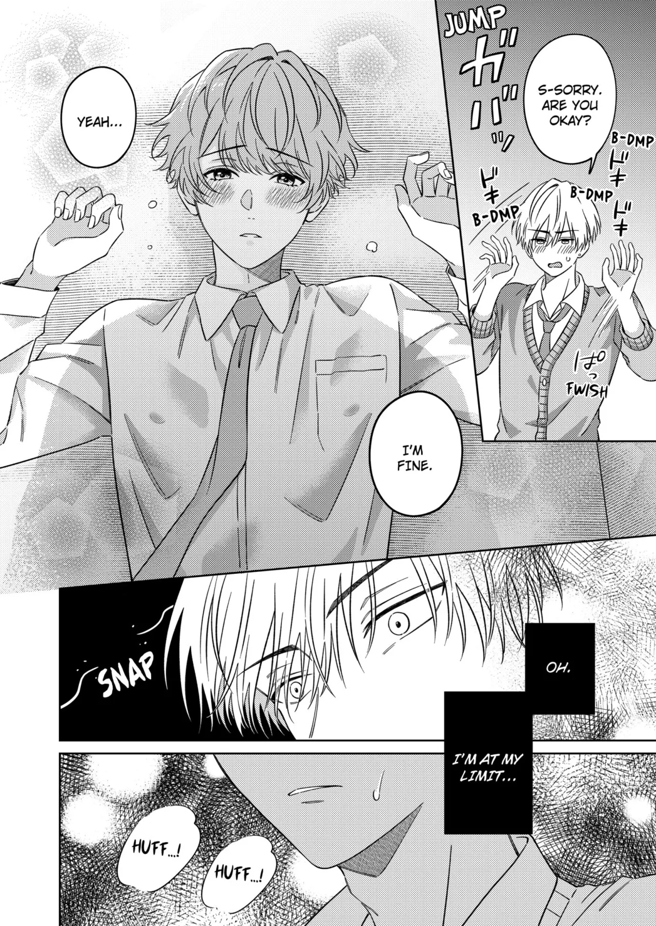 [Naruse Yori] Nanami-kun no Fukenzen na Mousouheki | Nanami's Indecent Fantasies Chapter 1-6 [English] page 17 - full censorship yaoi hentai manga - read online free