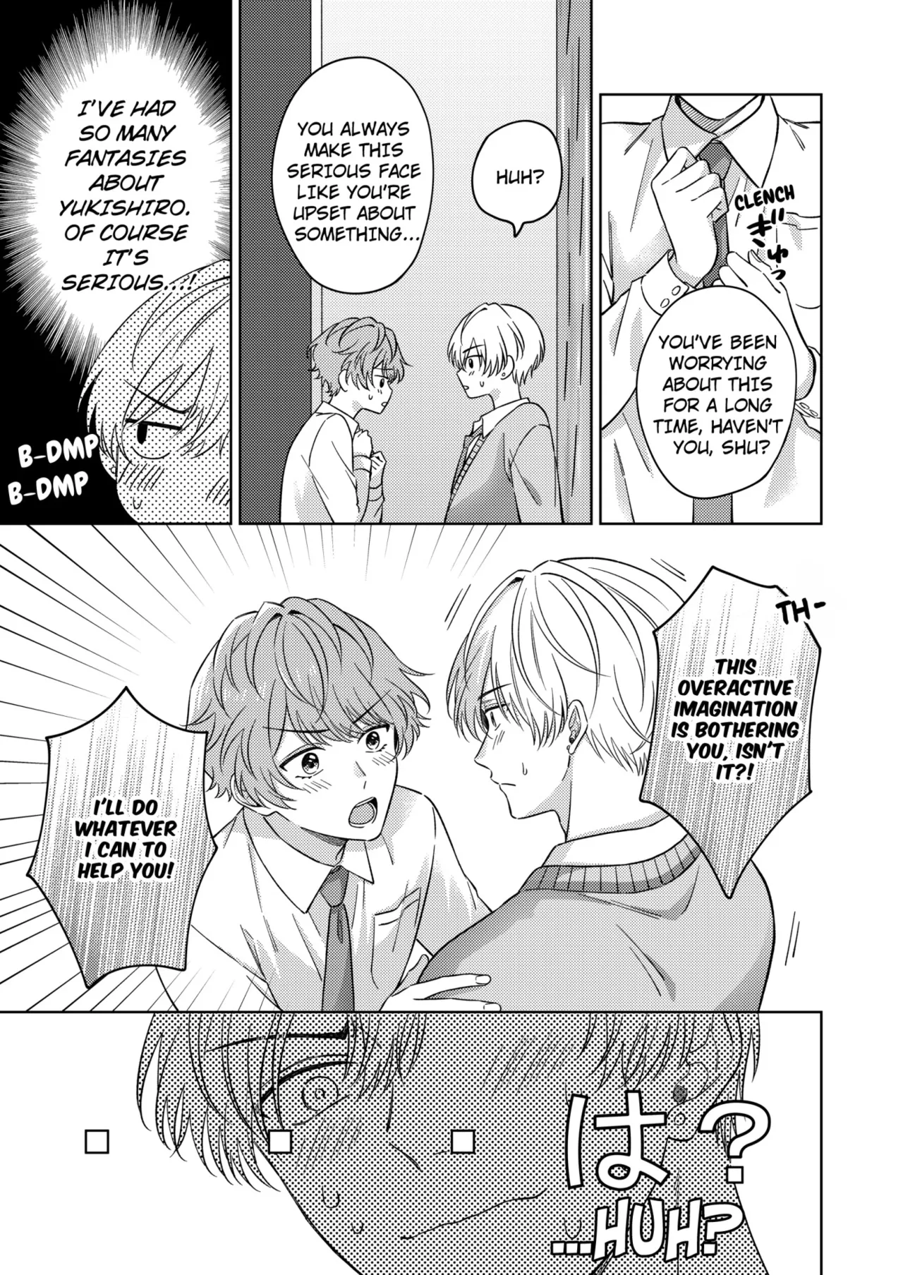 [Naruse Yori] Nanami-kun no Fukenzen na Mousouheki | Nanami's Indecent Fantasies Chapter 1-6 [English] page 26 - full censorship yaoi hentai manga - read online free