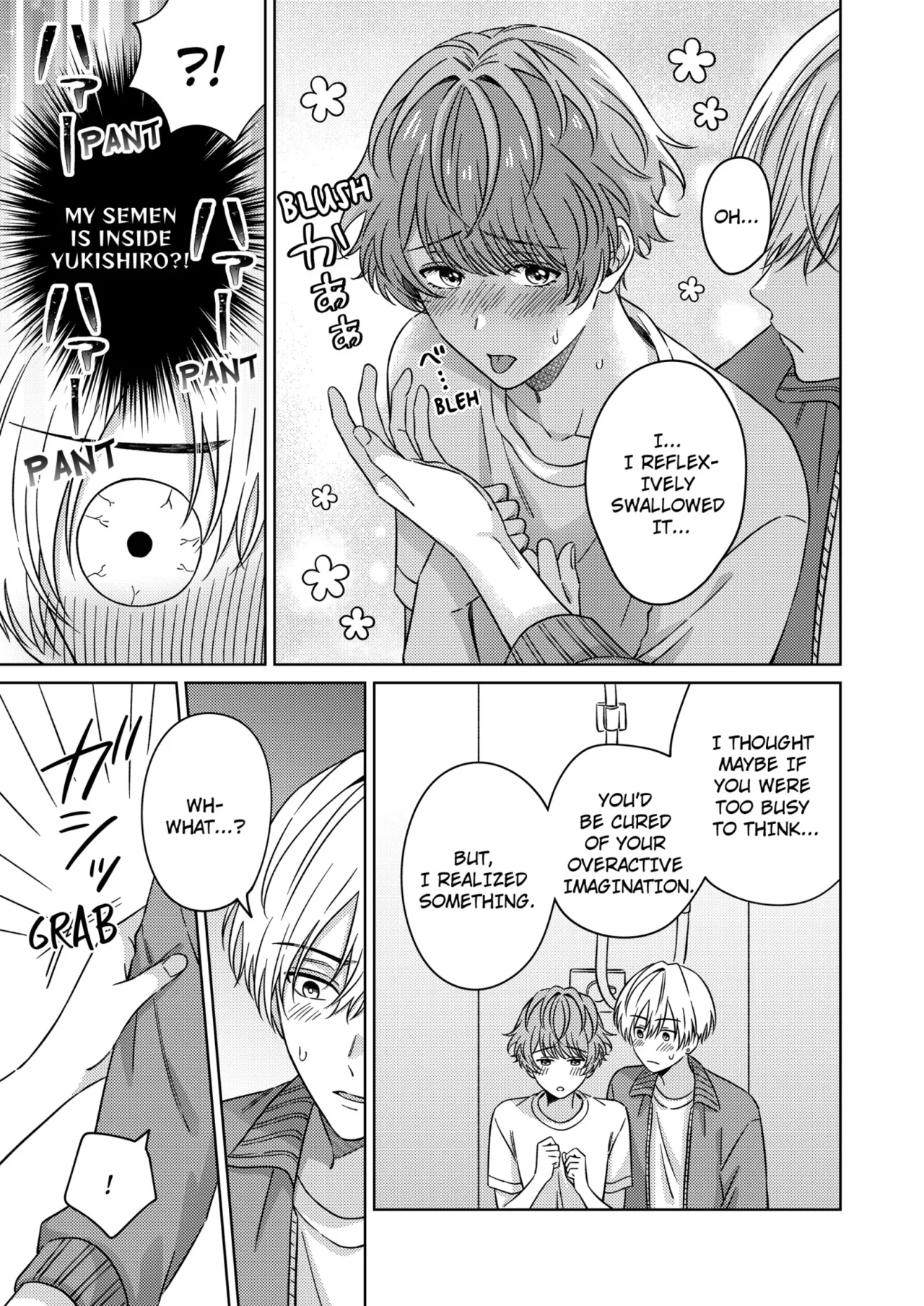 [Naruse Yori] Nanami-kun no Fukenzen na Mousouheki | Nanami's Indecent Fantasies Chapter 1-6 [English] page 48 - full censorship males only hentai manga - read online free