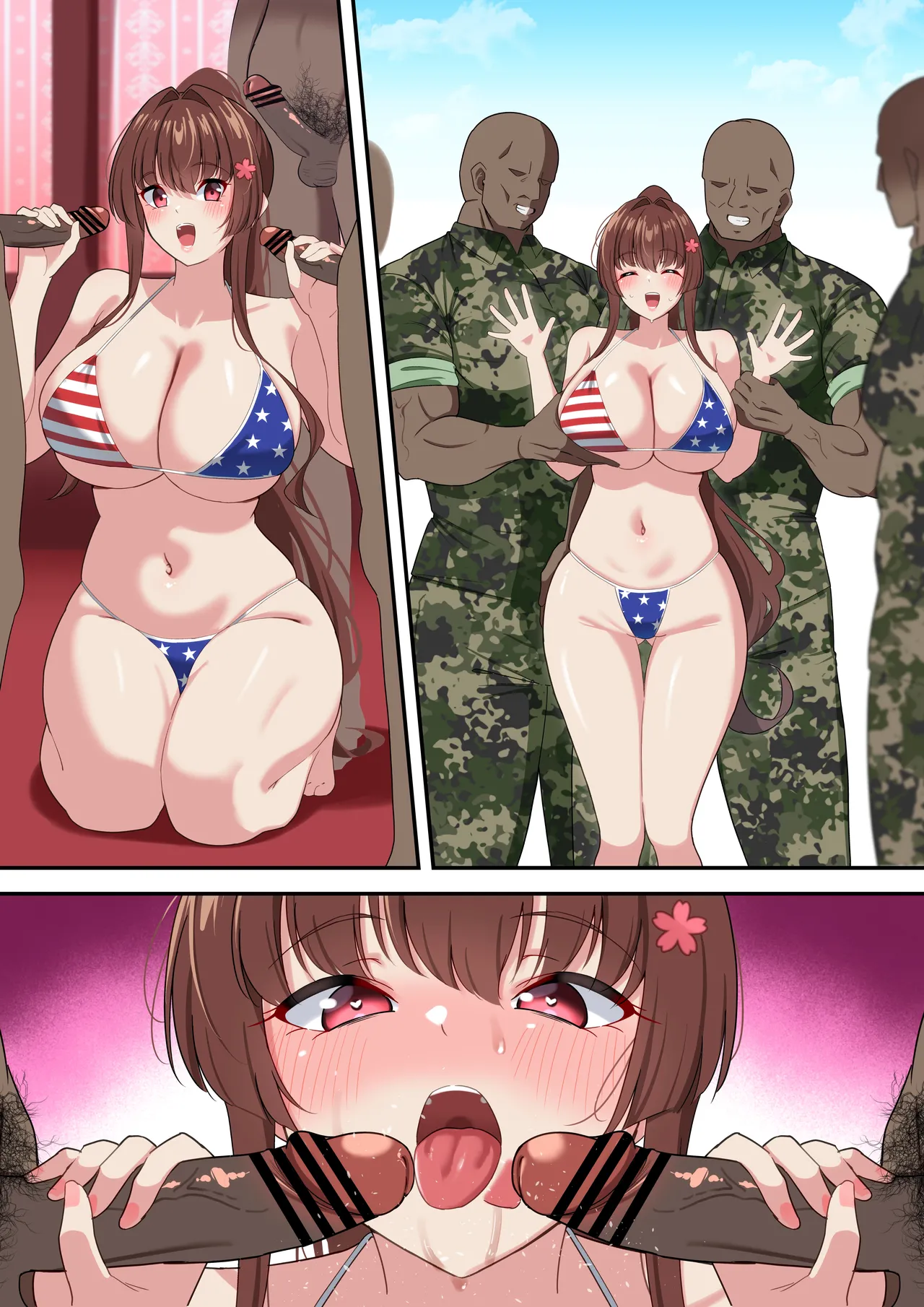 Boku no Netorase Seiheki ni Tsukiattekureta Kanojo ga Kaettekonai... page 41 featuring yamato kantai collection parody - sole female full color hentai manga - read online free