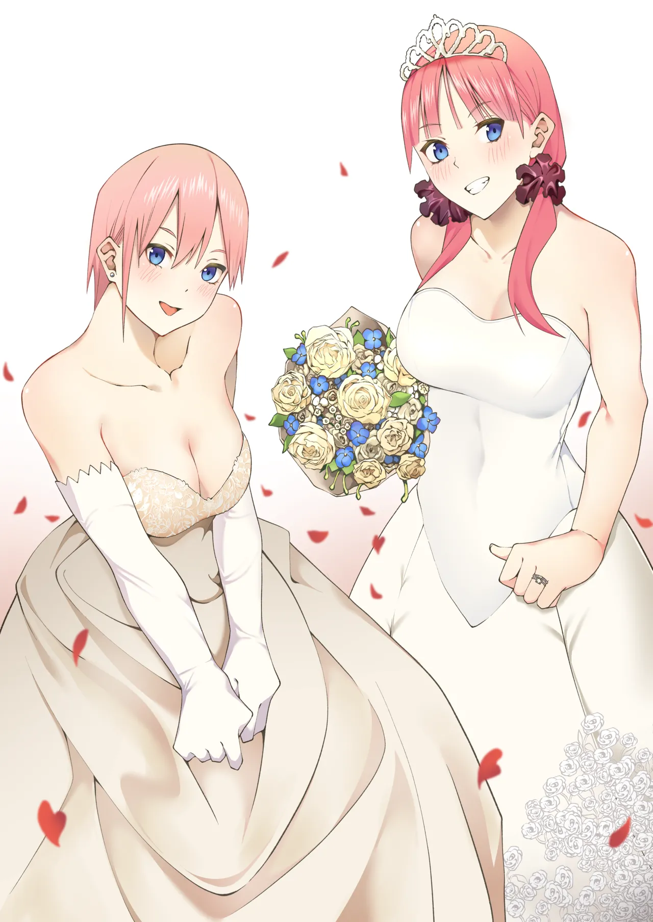 The Married Quintuplets page 315 featuring fuutarou uesugi gotoubun no hanayome parody - mosaic censorship big breasts hentai manga - read online free