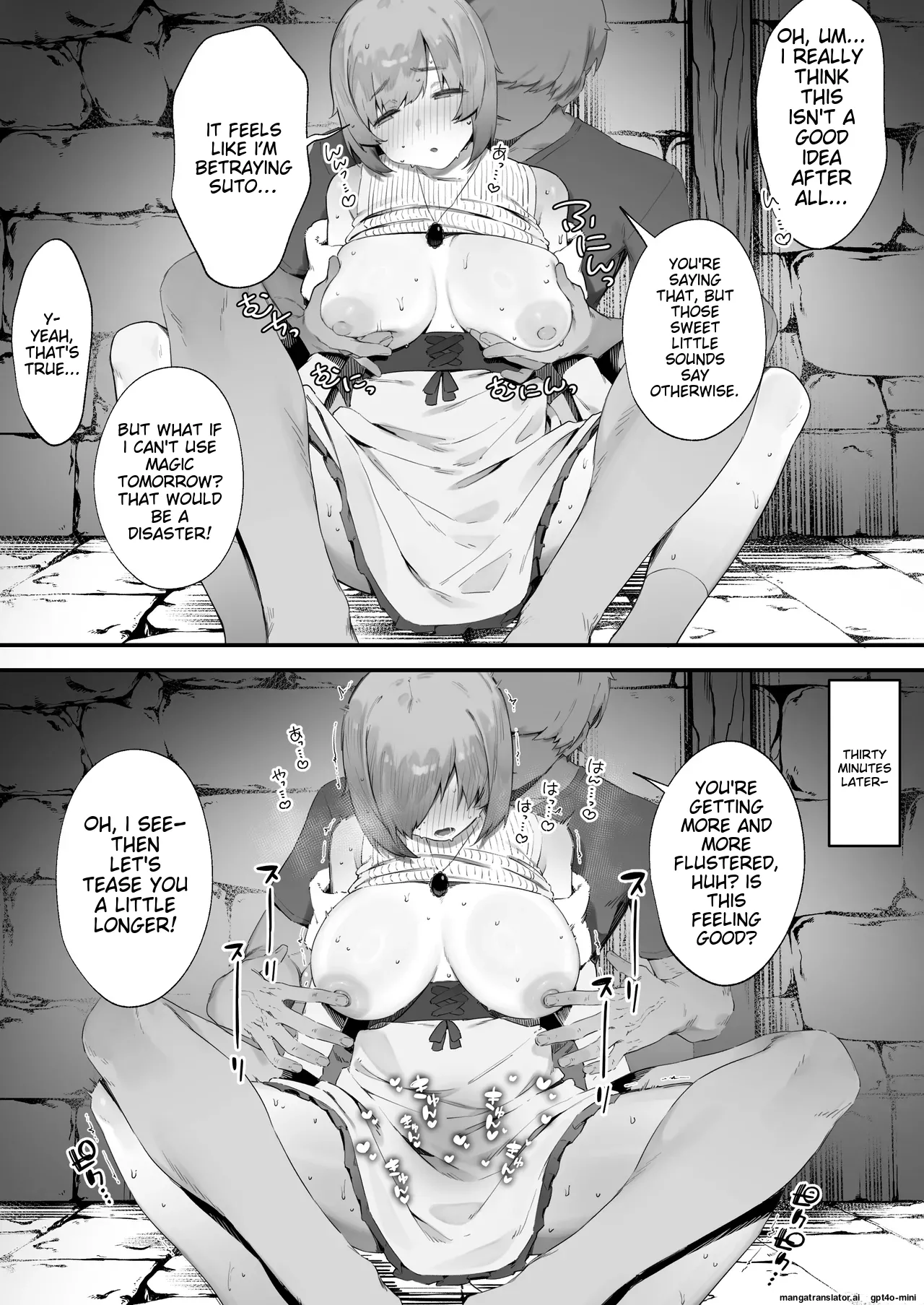 Noroi no Sei de MP ga Tarimasen!! 1-10 page 35 original parody - sole male nakadashi hentai manga - read online free