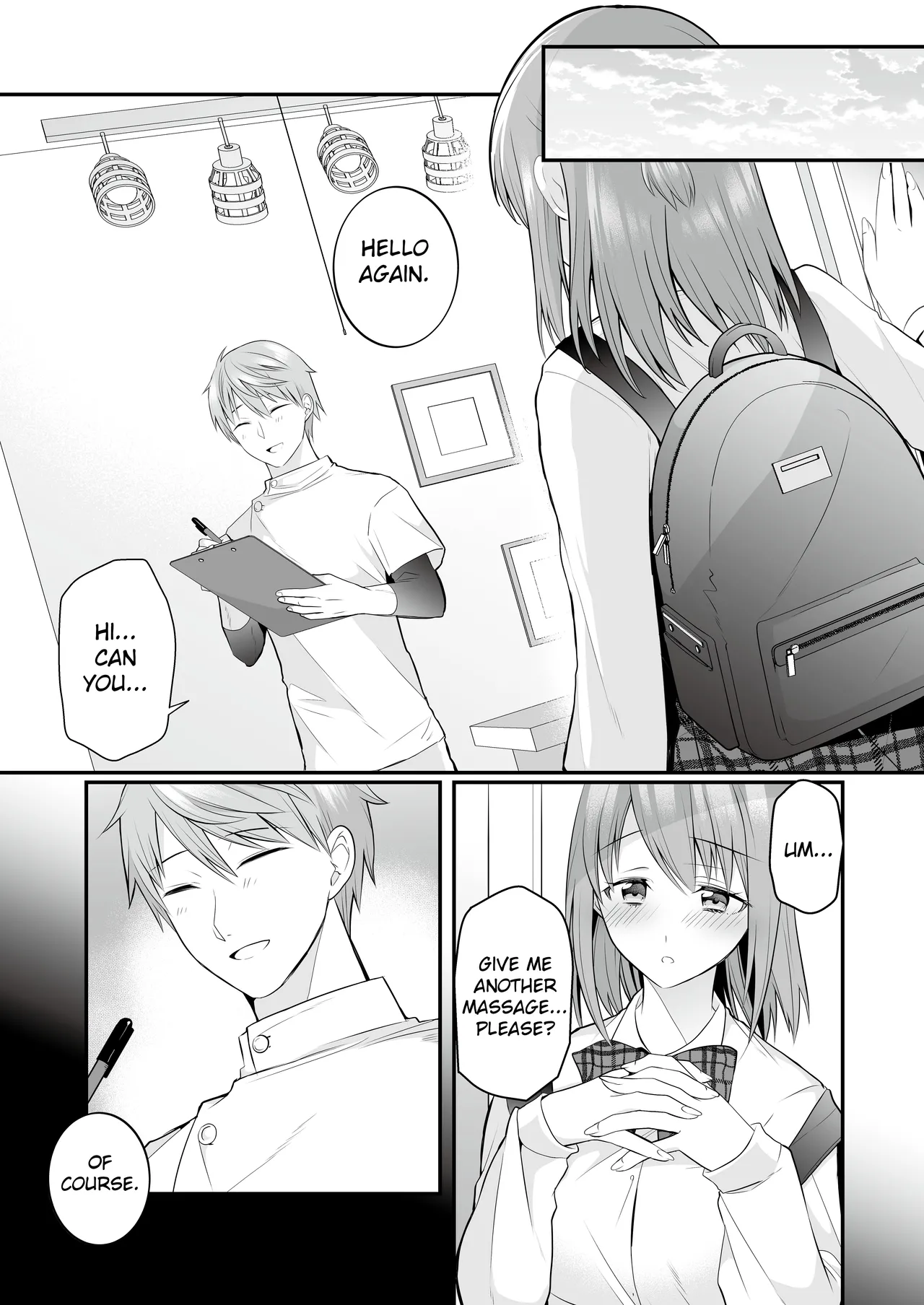 [RefRevo Comic (Mori Guruta)] Houkago Hatsujou Massage ~Ranman Cheer Buin no Kairaku Zetchou~ | Erotic After School Massage ~Cheerleader Reaches the Peak of Pleasure~ [English] page 30 original parody - sole female sole male hentai manga - read online free