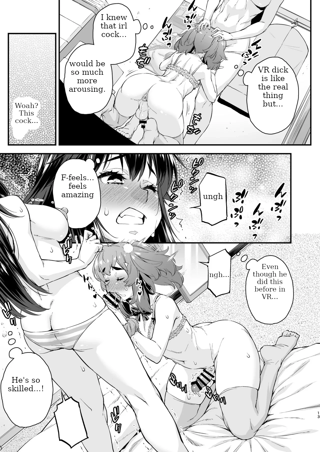 Avatar Trance! 14 page 13 original parody - futanari body modification hentai manga - read online free