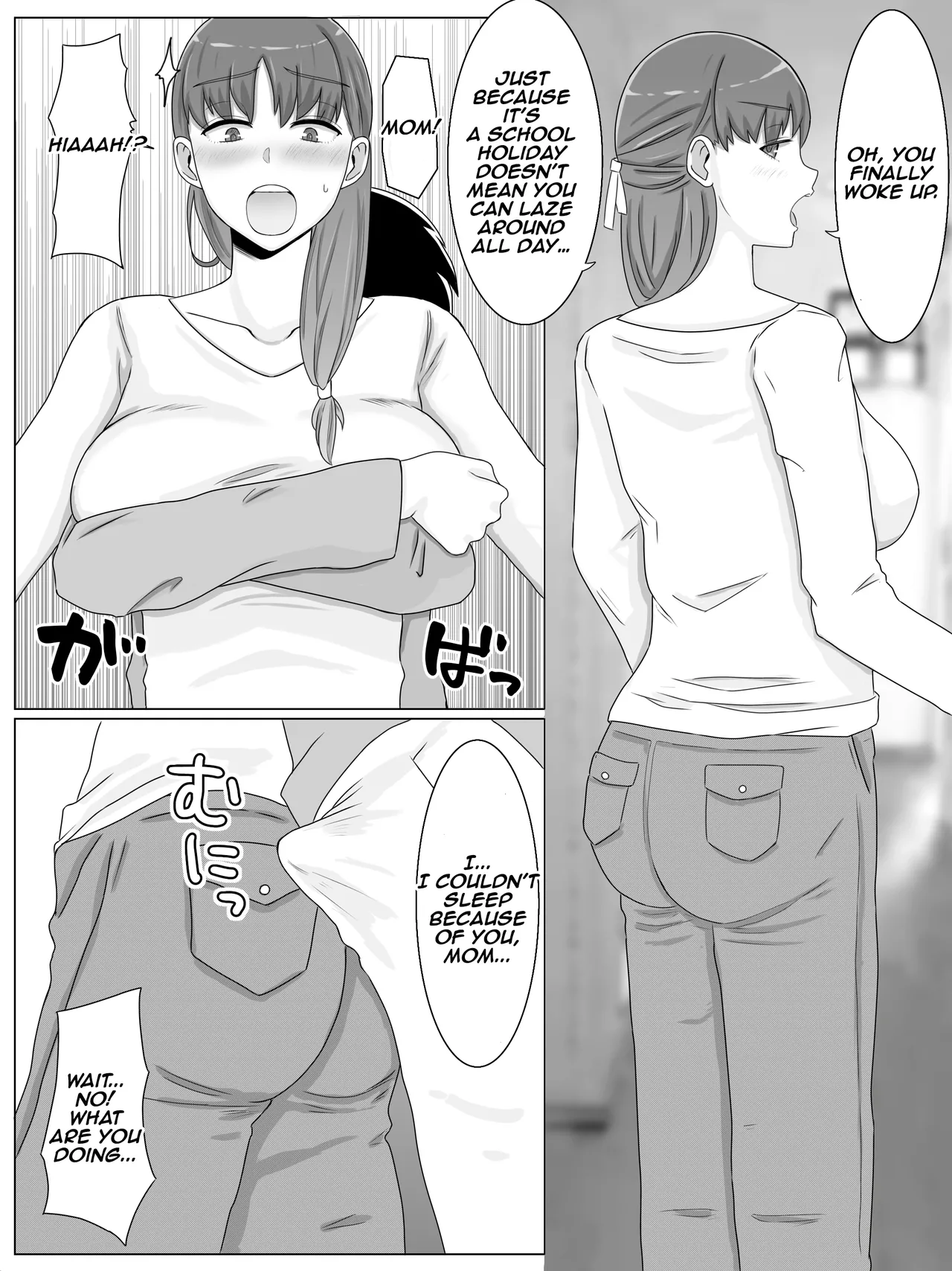 [Saimonke] Kaa-san to Shitai Koto ~Musuko no Kodane de Haramu Kyonyuu Haha | Things I want to do with Mom ~ A busty mother pregnant with her son’s seed  [English] [Aishi21] page 23 original parody - sole female sole male hentai manga - read online free