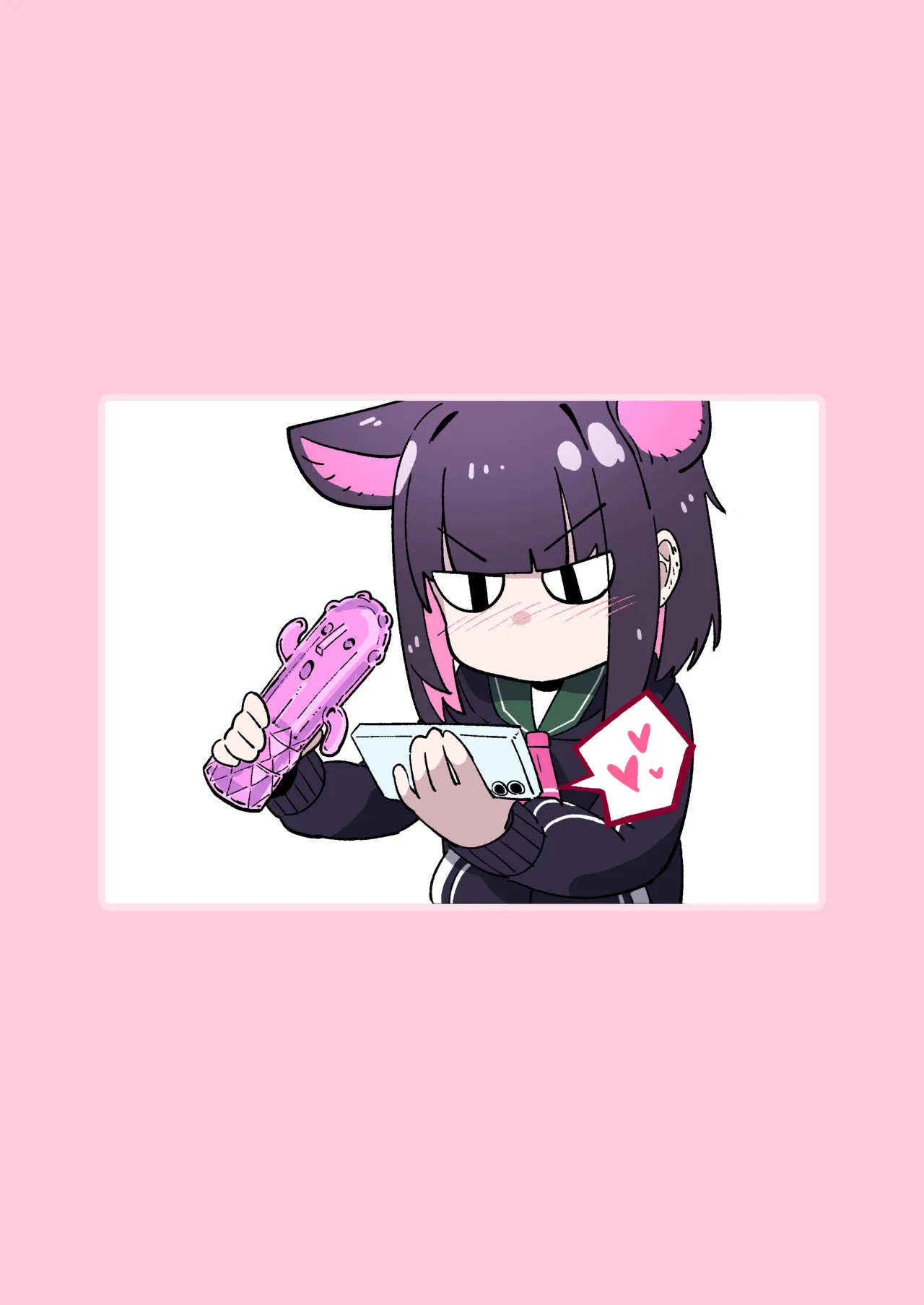 Inran Majuu Kouryakusen page 26 featuring sensei blue archive parody - catgirl sole female hentai manga - read online free