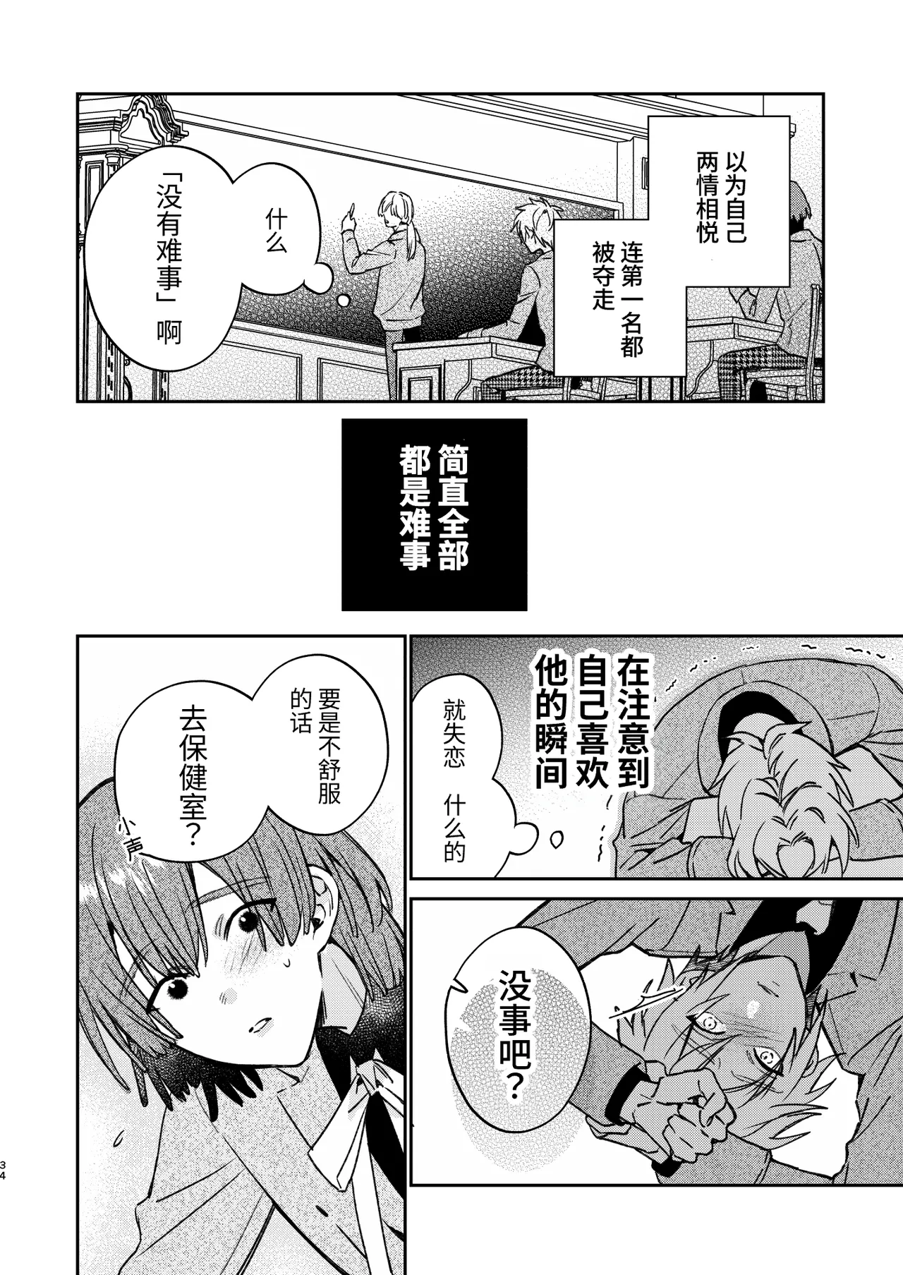 転生モブはBLゲーの続編世界でハーレムルートに突入しました! page 33 original parody - multi-work series yaoi hentai manga - read online free