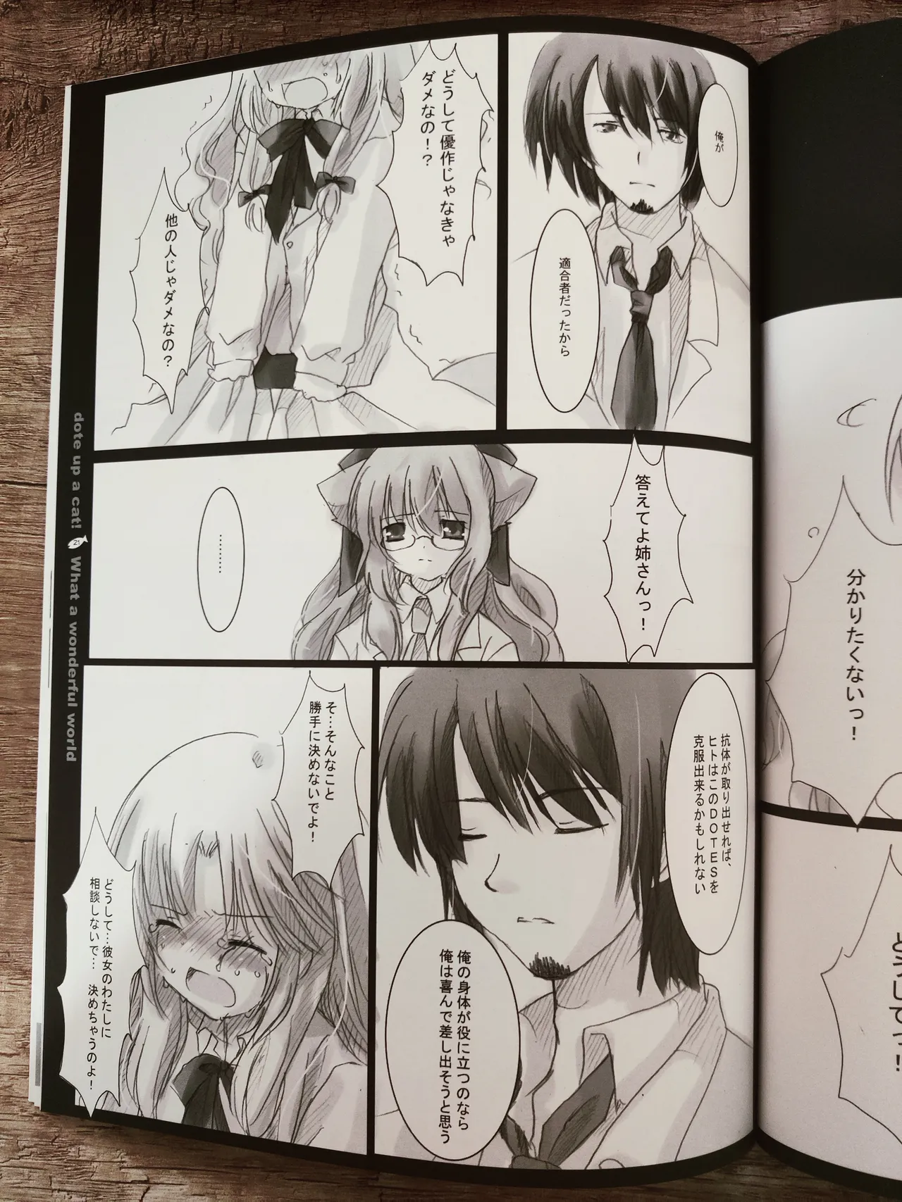 What A Wonderful World page 22 original parody - kemonomimi twins hentai manga - read online free