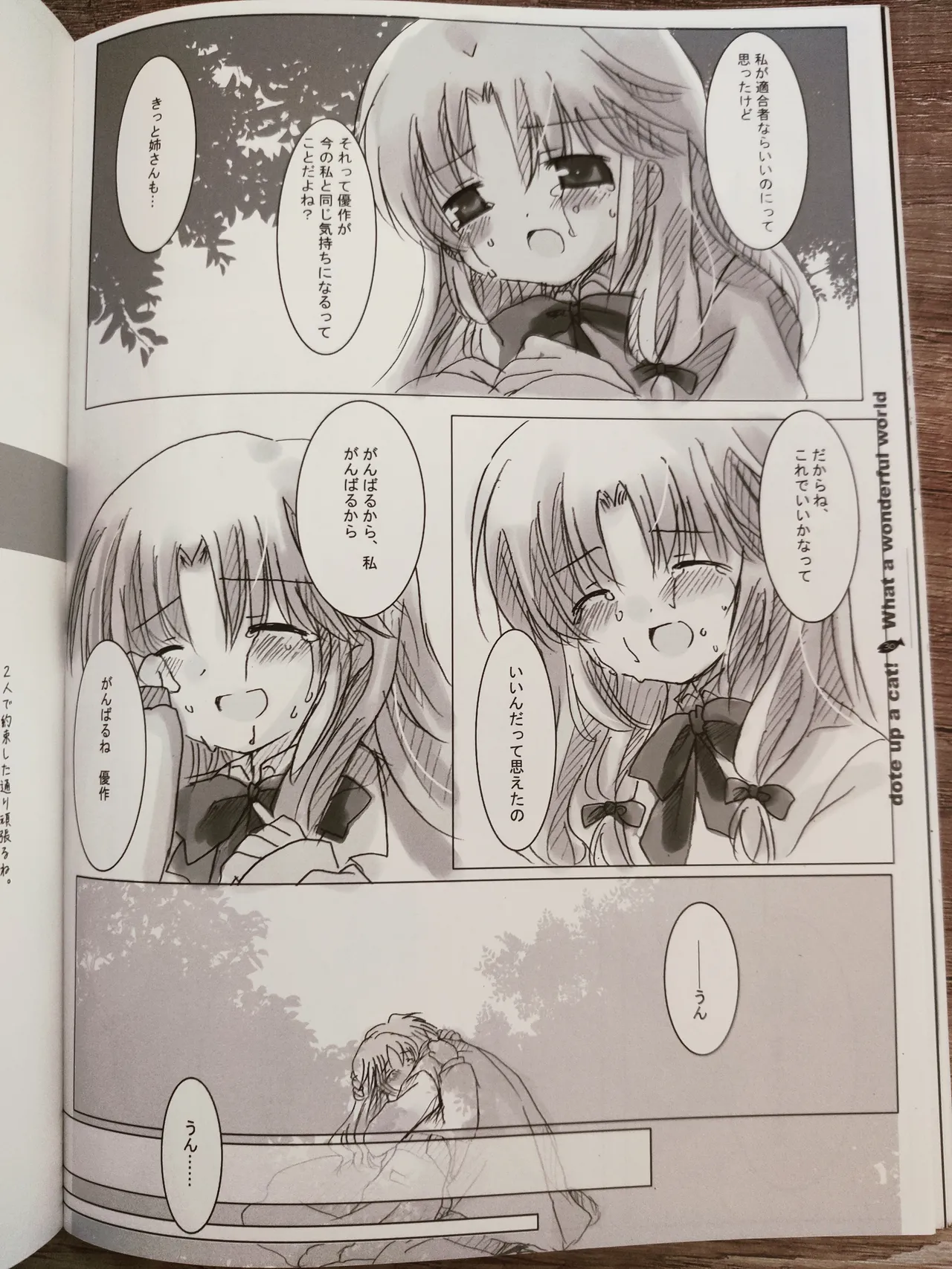 What A Wonderful World page 31 original parody - kemonomimi twins hentai manga - read online free