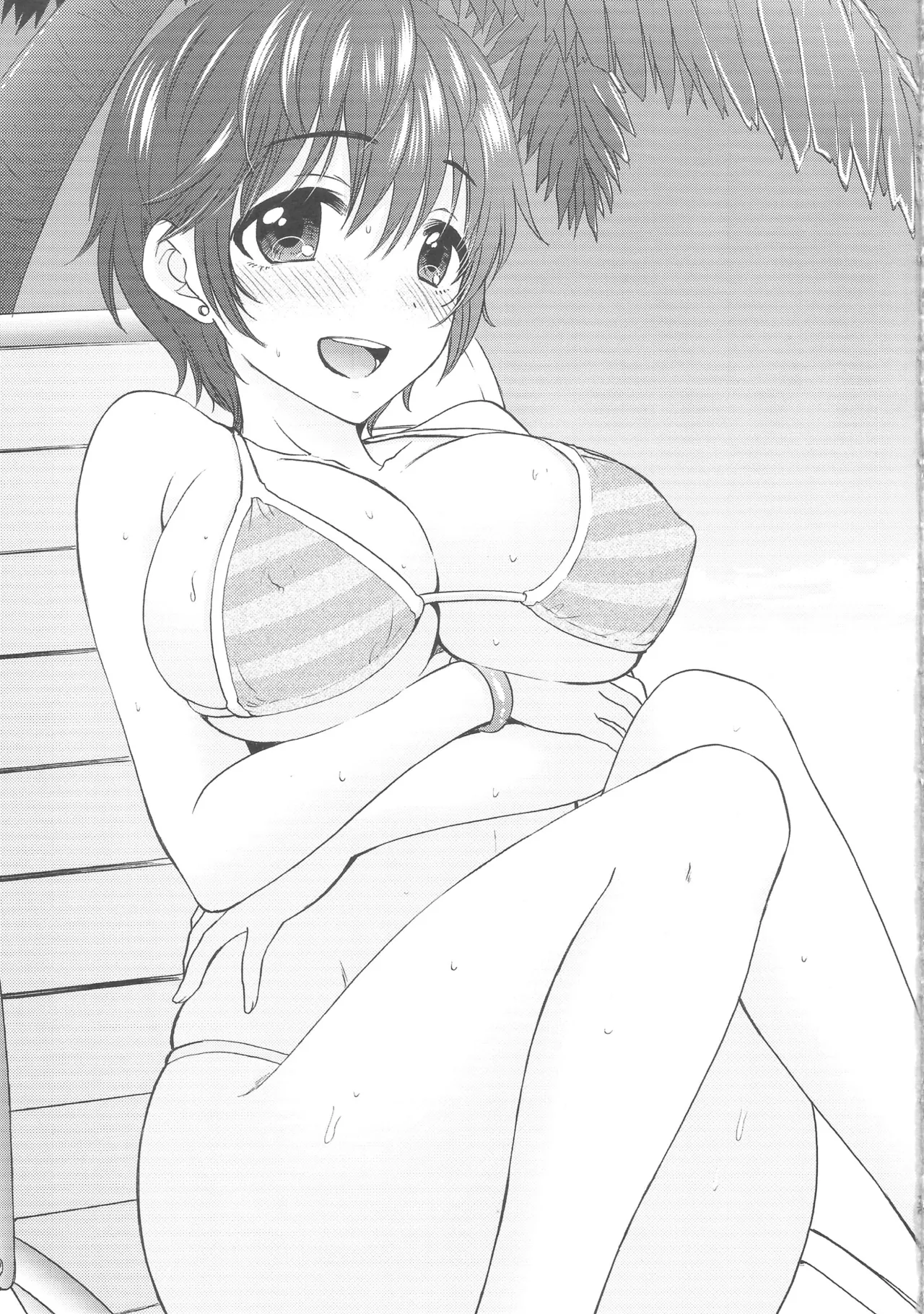 MILK DROP page 16 featuring shizuku oikawa the idolmaster parody - big breasts sole female hentai manga - read online free